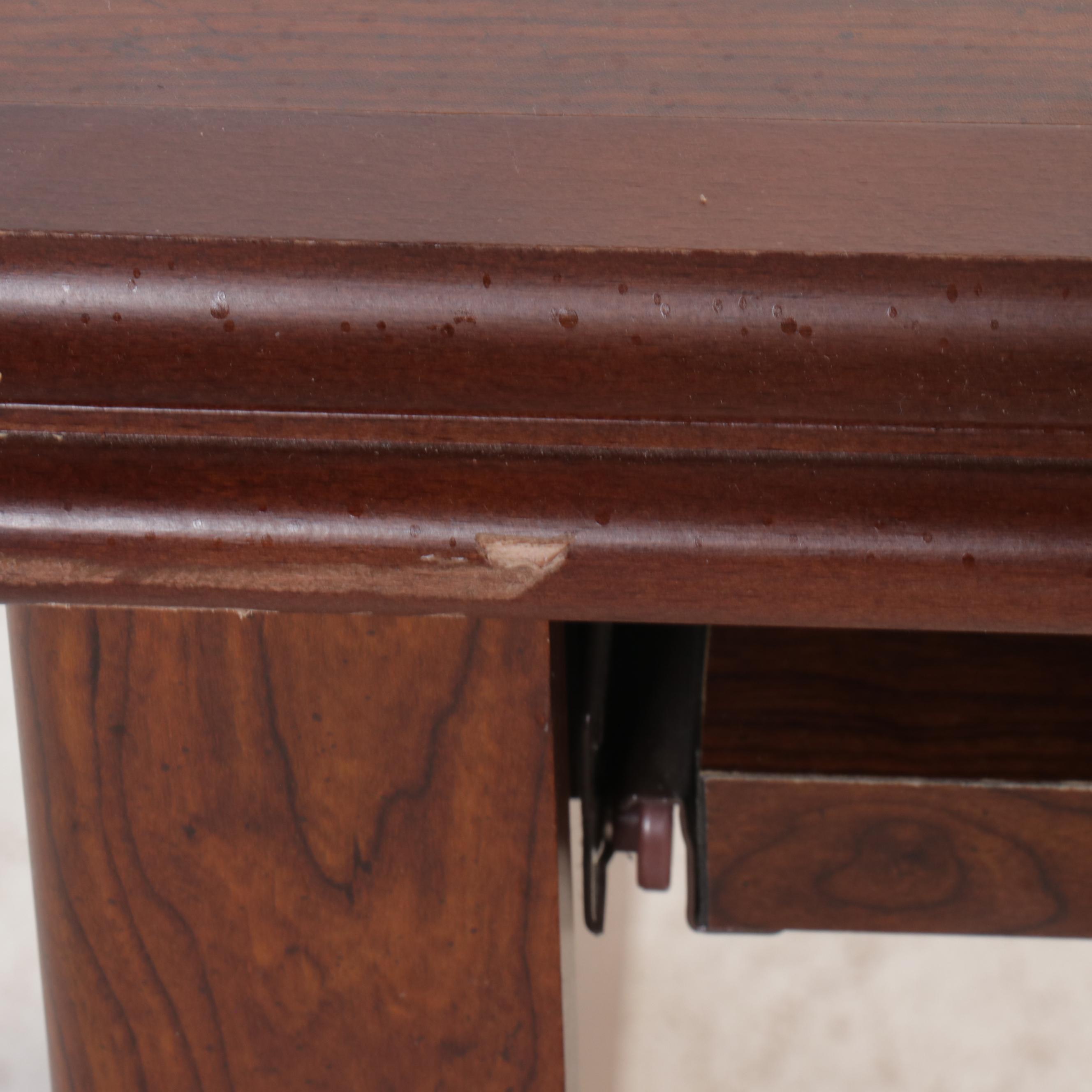 Cherry Finish Computer Desk