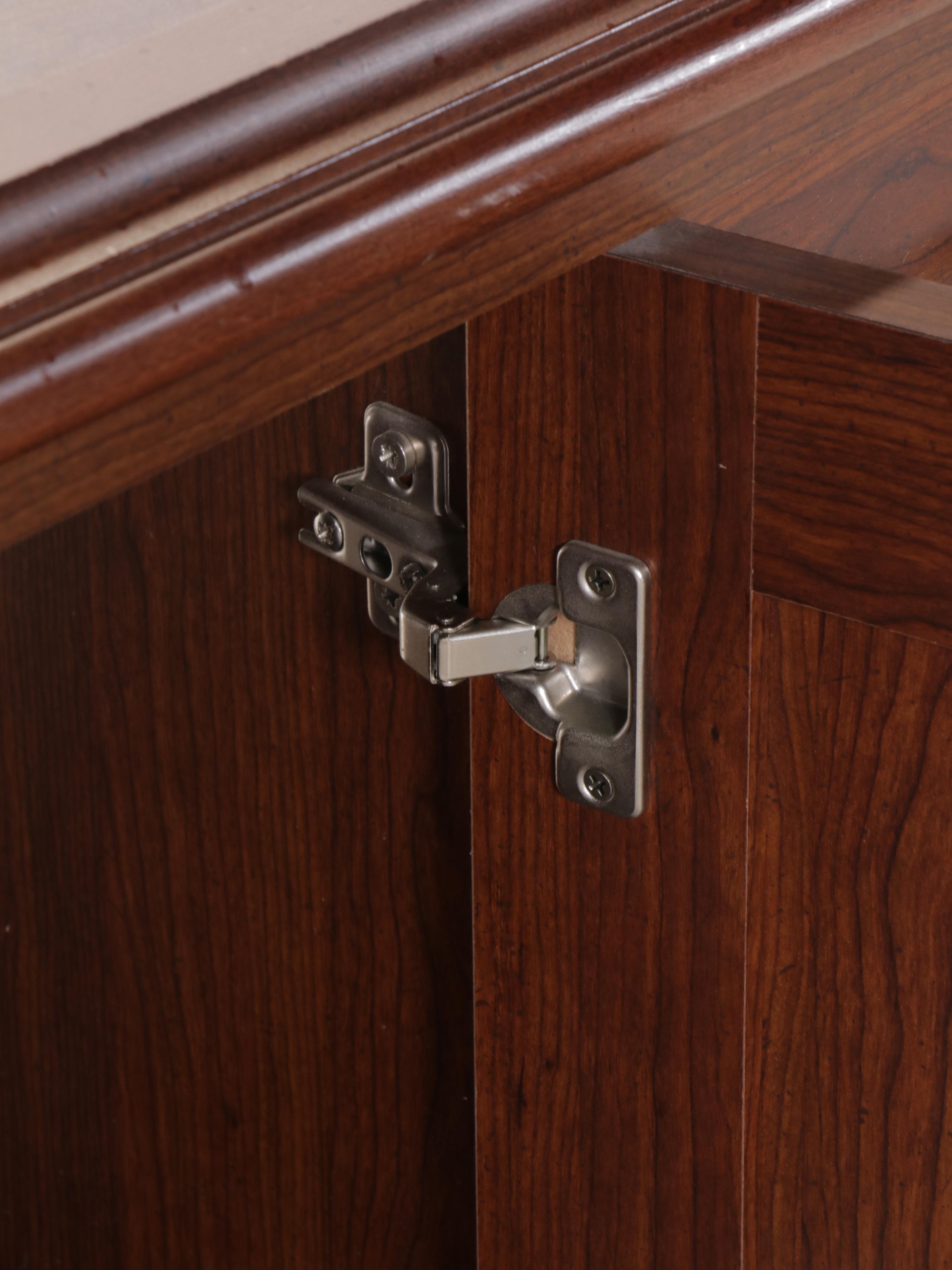 Cherry Finish Computer Desk