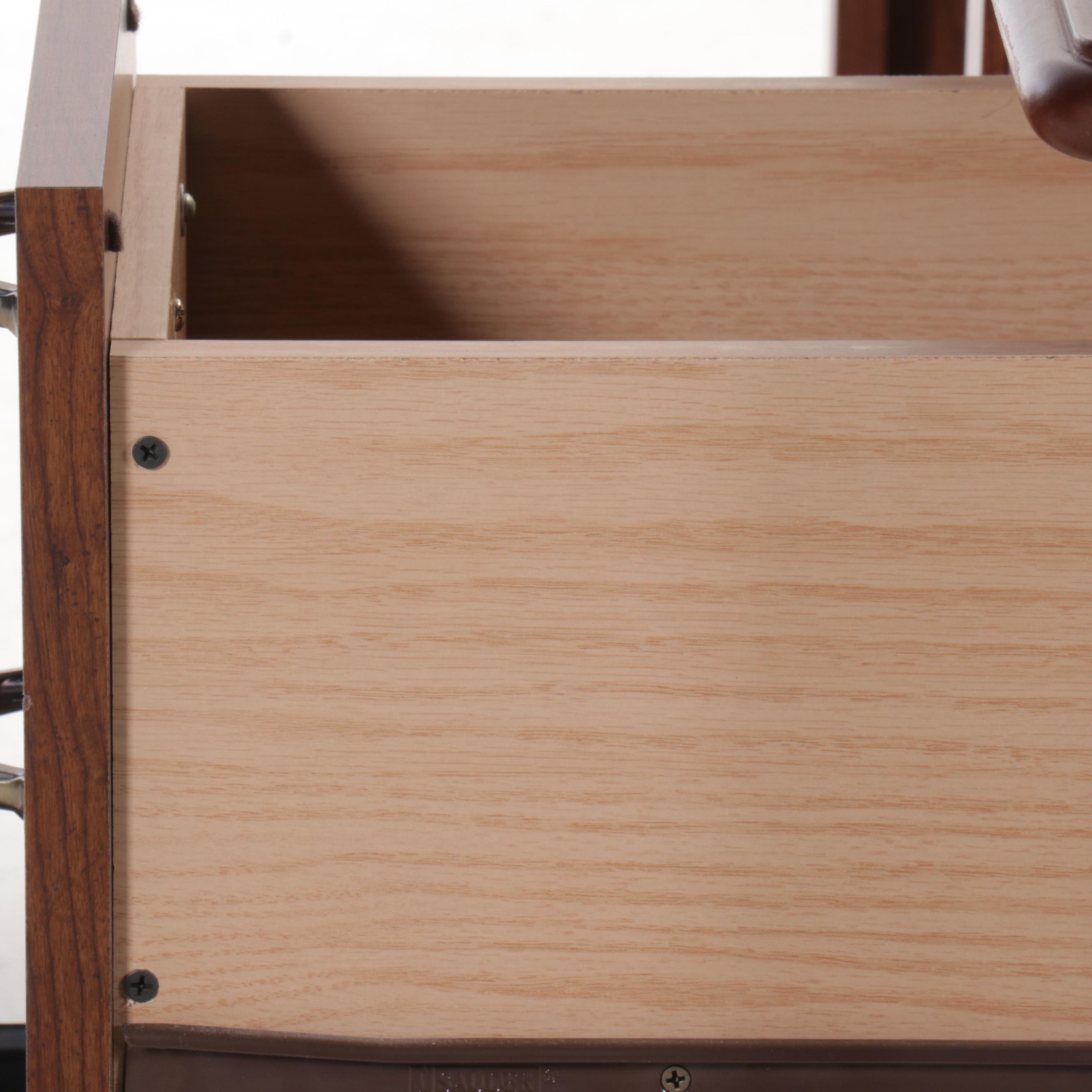 Cherry Finish Computer Desk