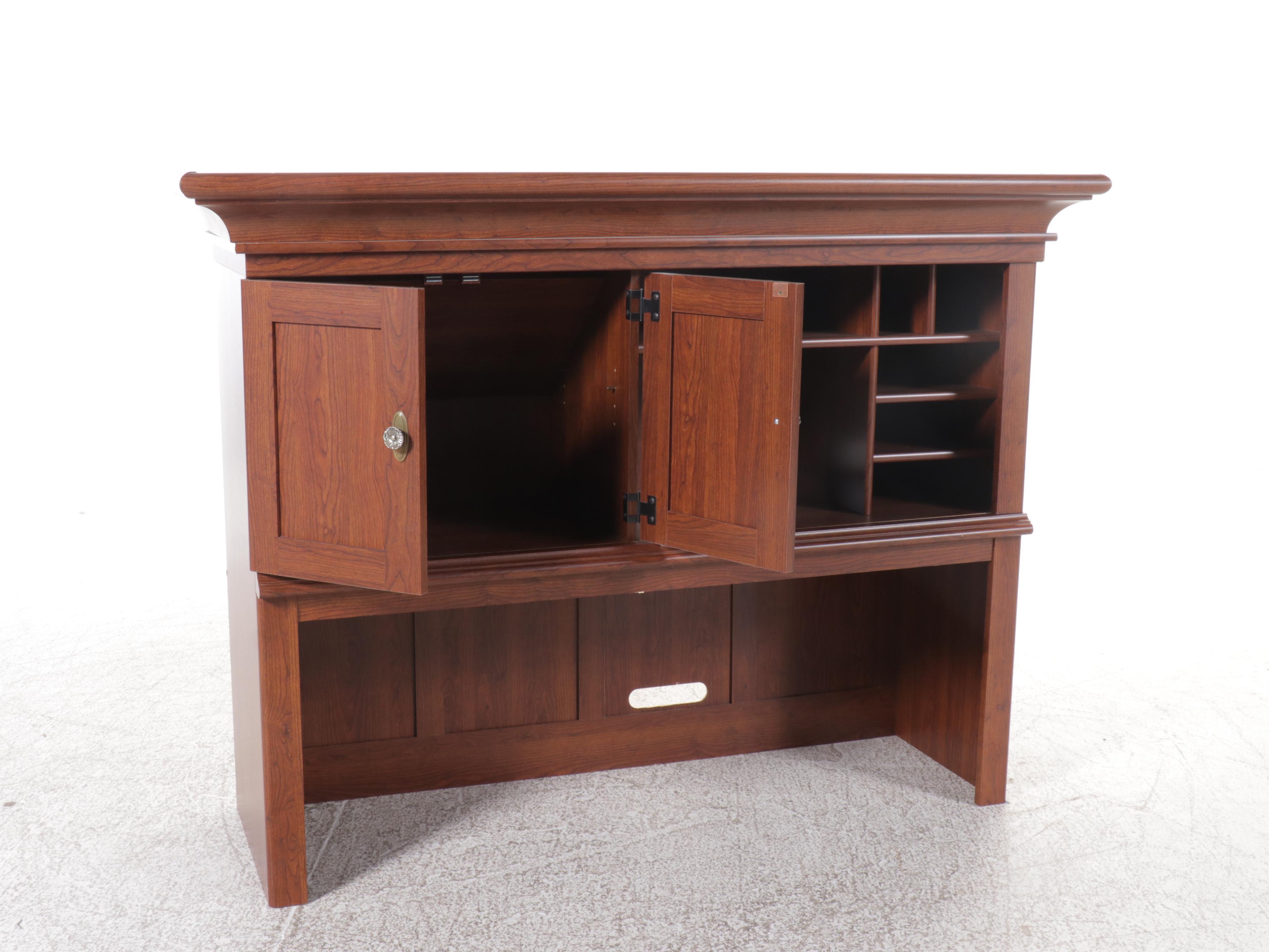 Cherry Finish Computer Desk