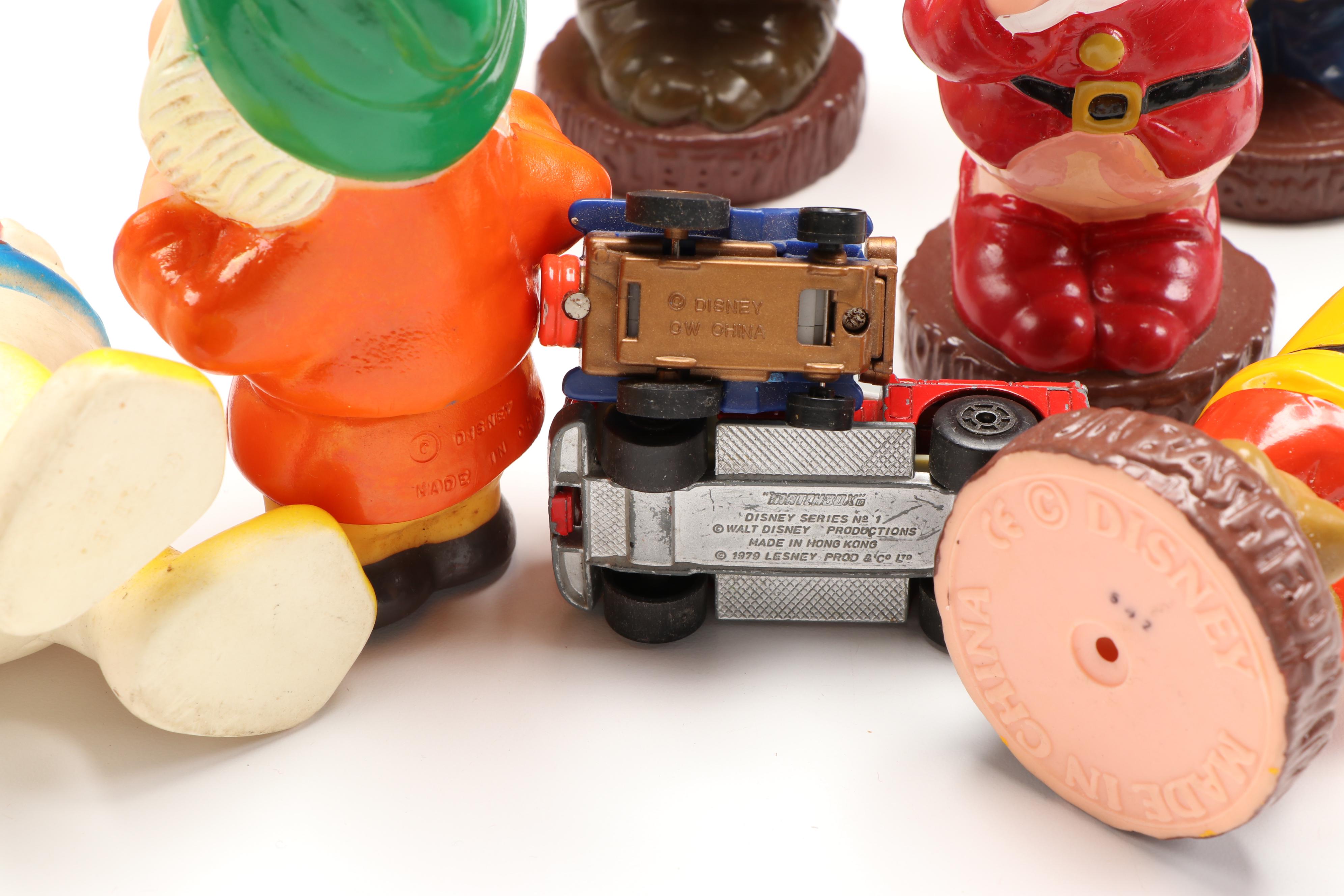 Walt Disney "Marching Mickey Mouse" Dolls with More Disney Figures and Games