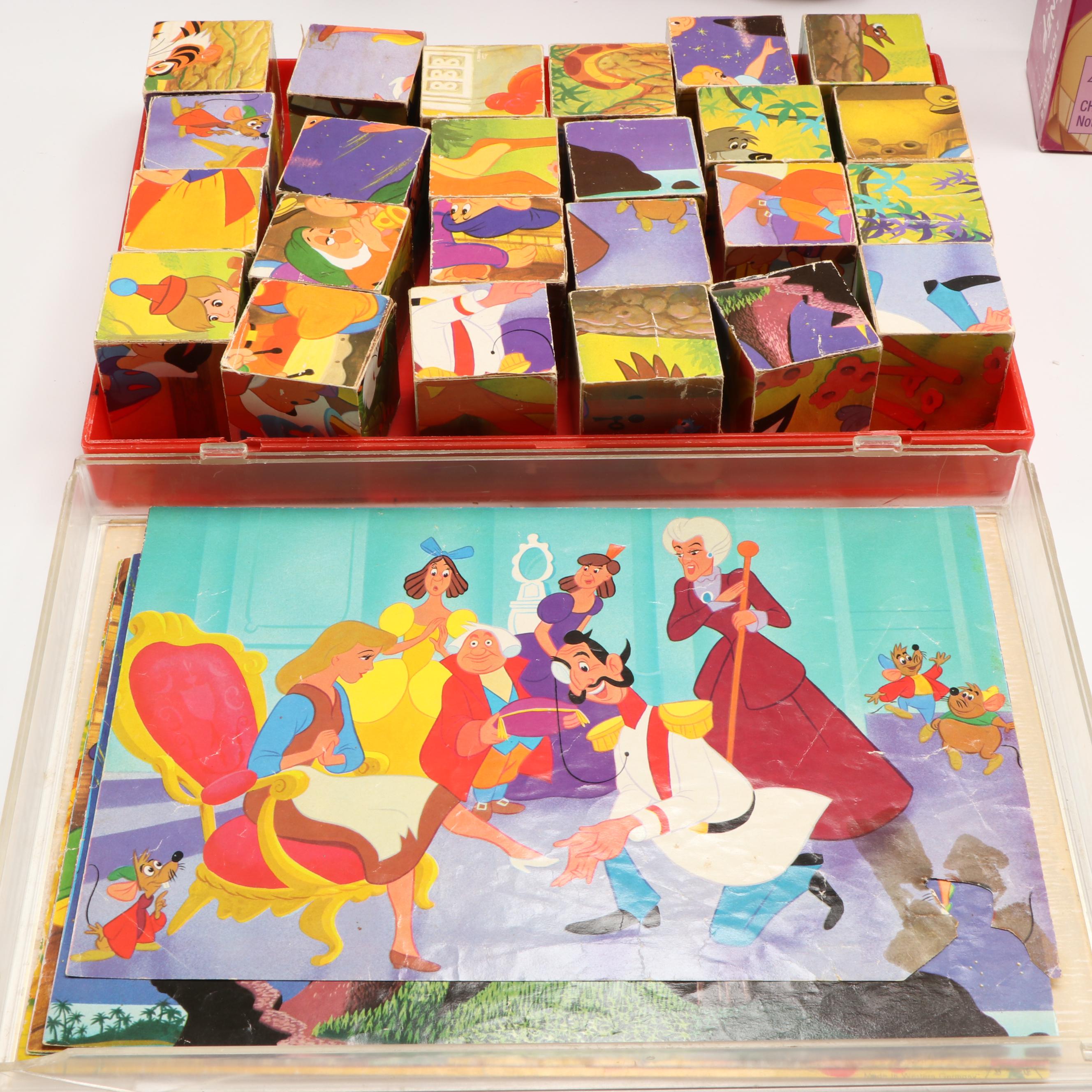 Walt Disney "Marching Mickey Mouse" Dolls with More Disney Figures and Games