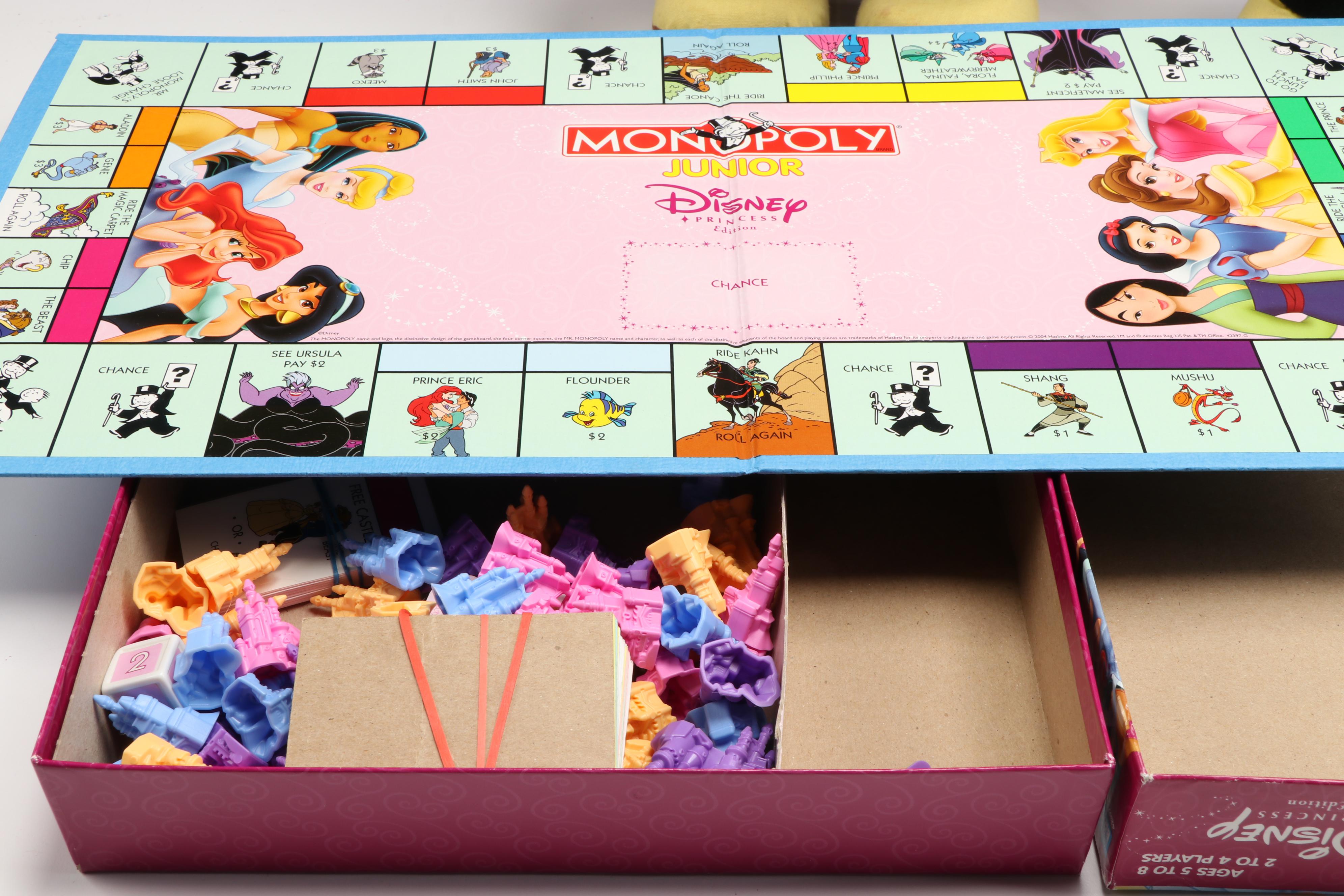 Walt Disney "Marching Mickey Mouse" Dolls with More Disney Figures and Games