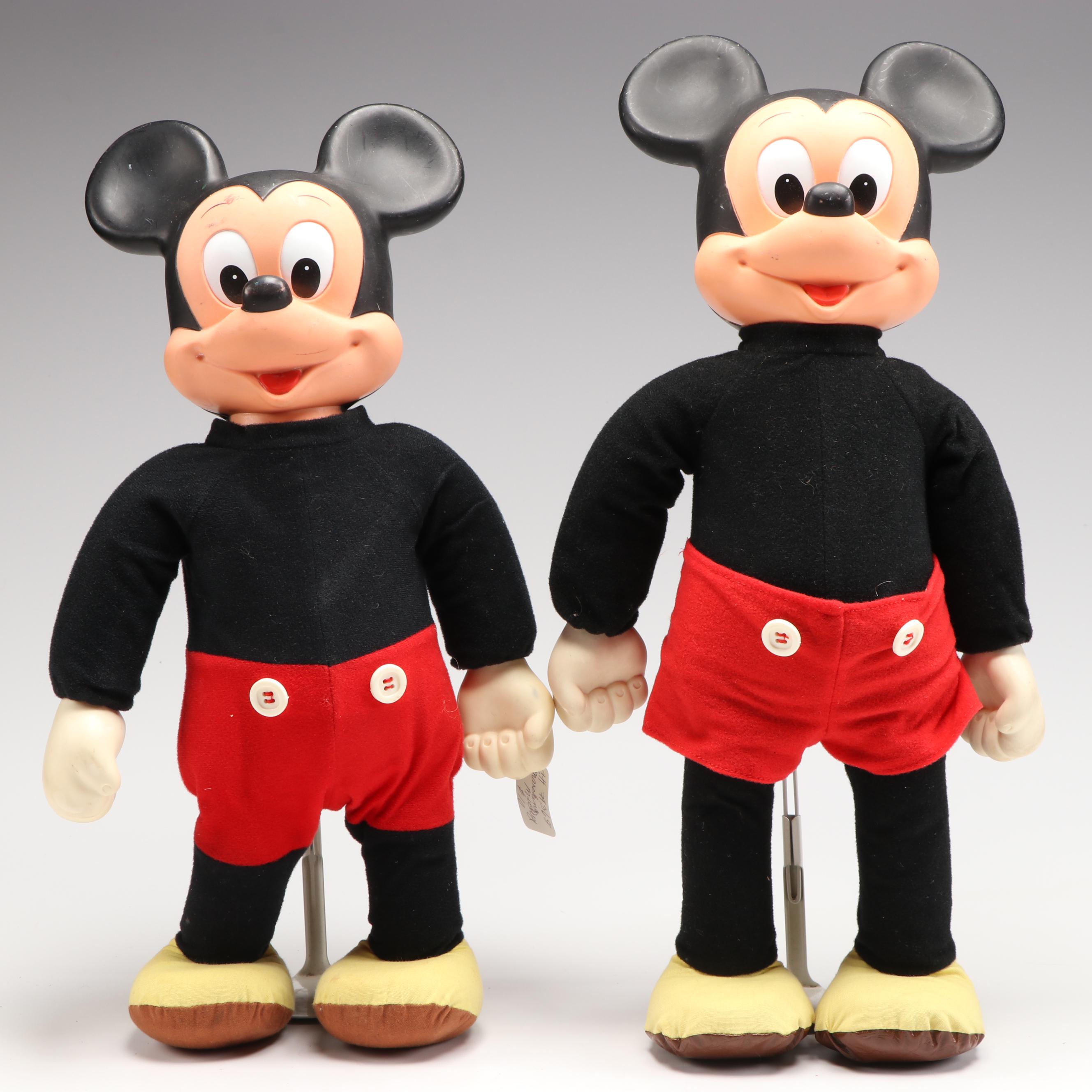 Walt Disney "Marching Mickey Mouse" Dolls with More Disney Figures and Games