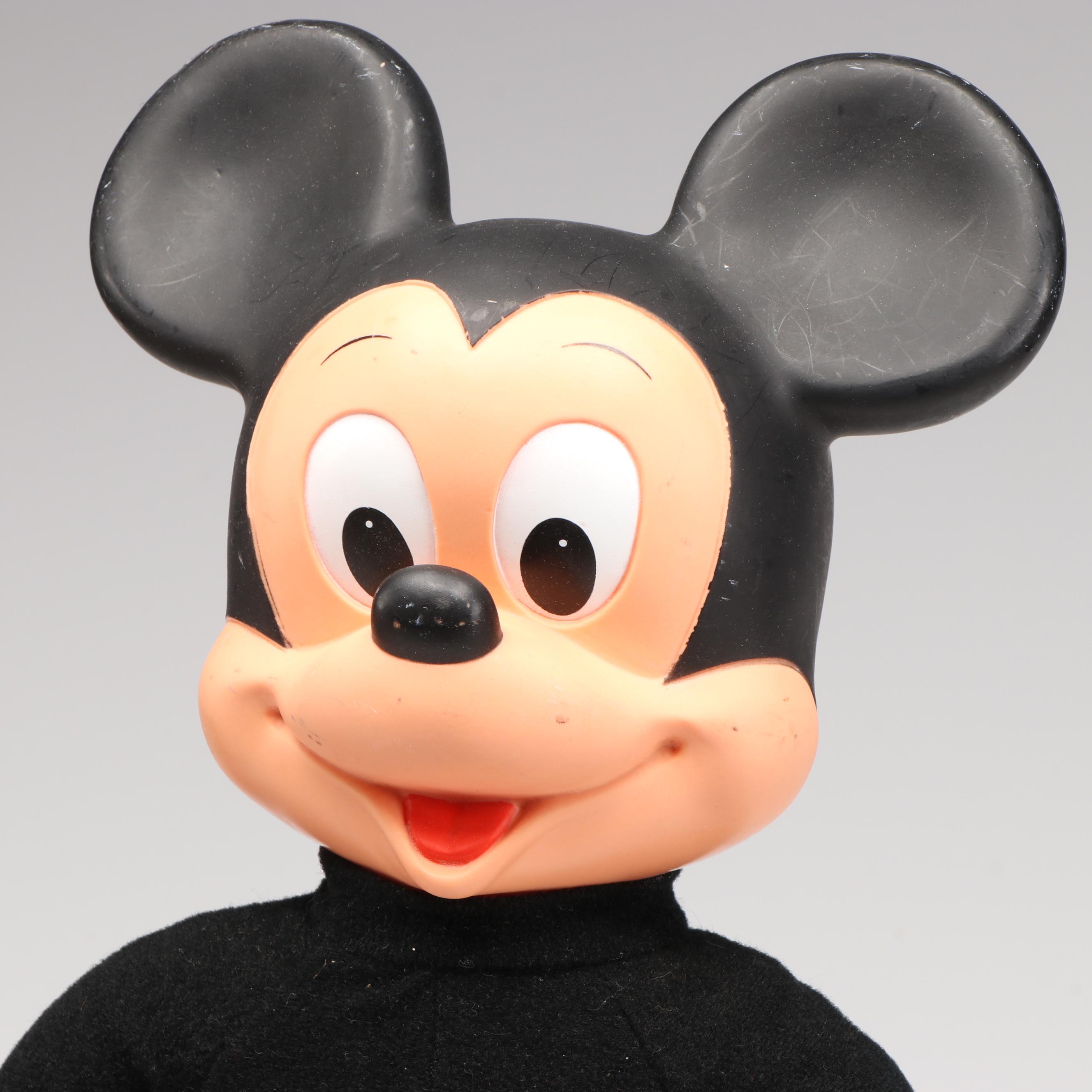 Walt Disney "Marching Mickey Mouse" Dolls with More Disney Figures and Games