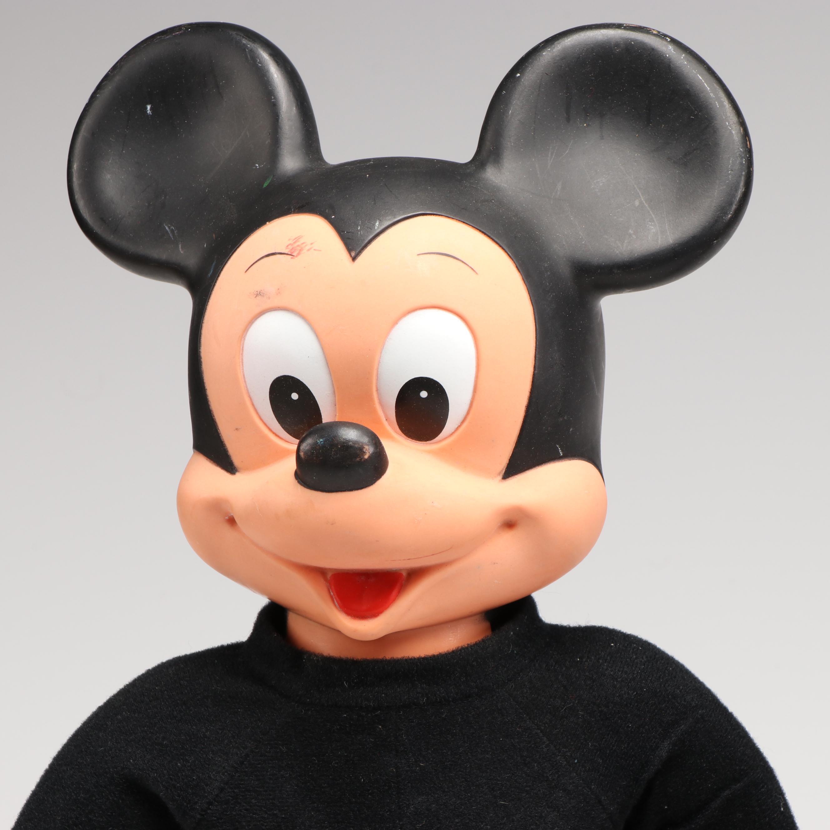Walt Disney "Marching Mickey Mouse" Dolls with More Disney Figures and Games