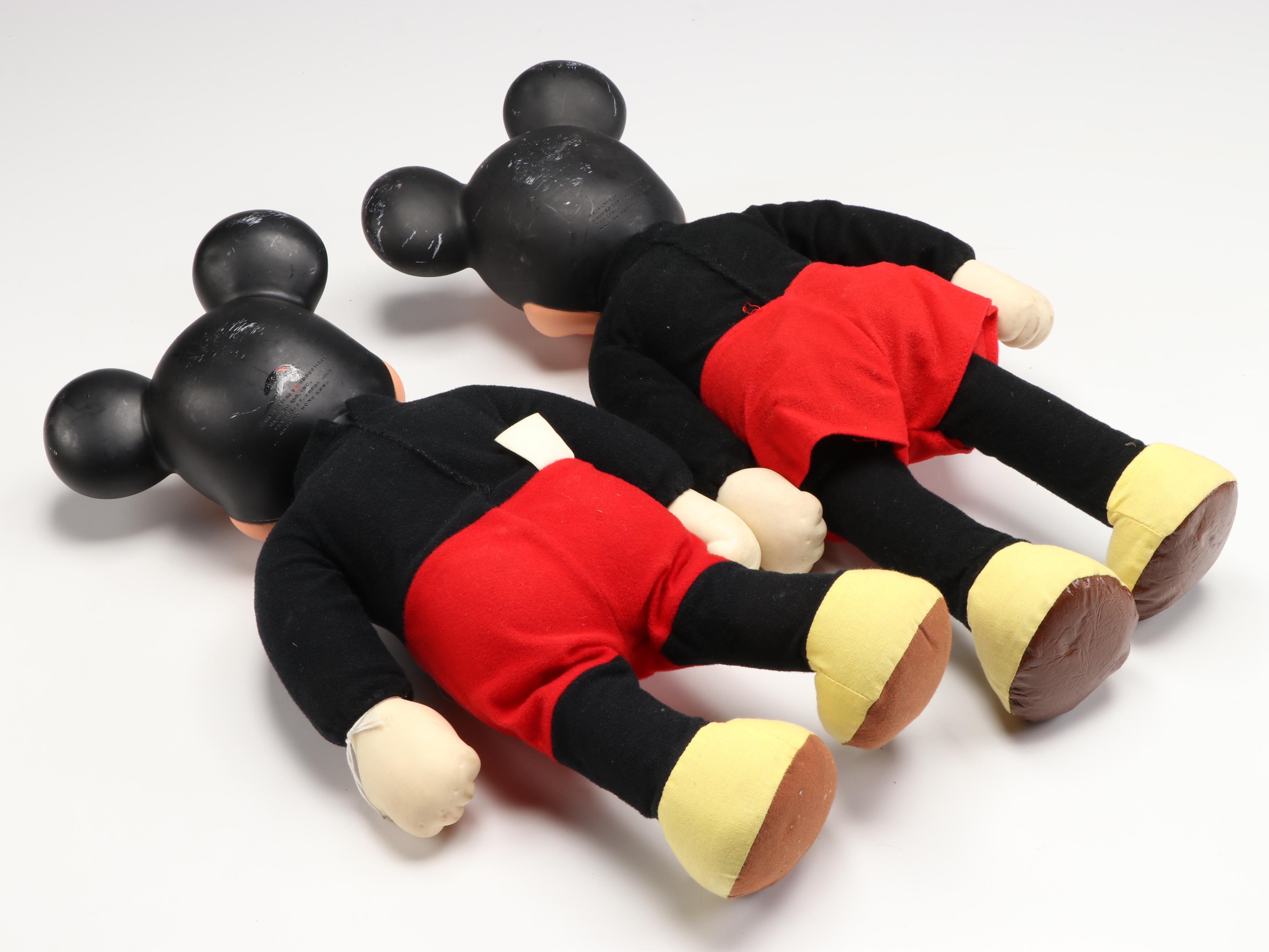 Walt Disney "Marching Mickey Mouse" Dolls with More Disney Figures and Games