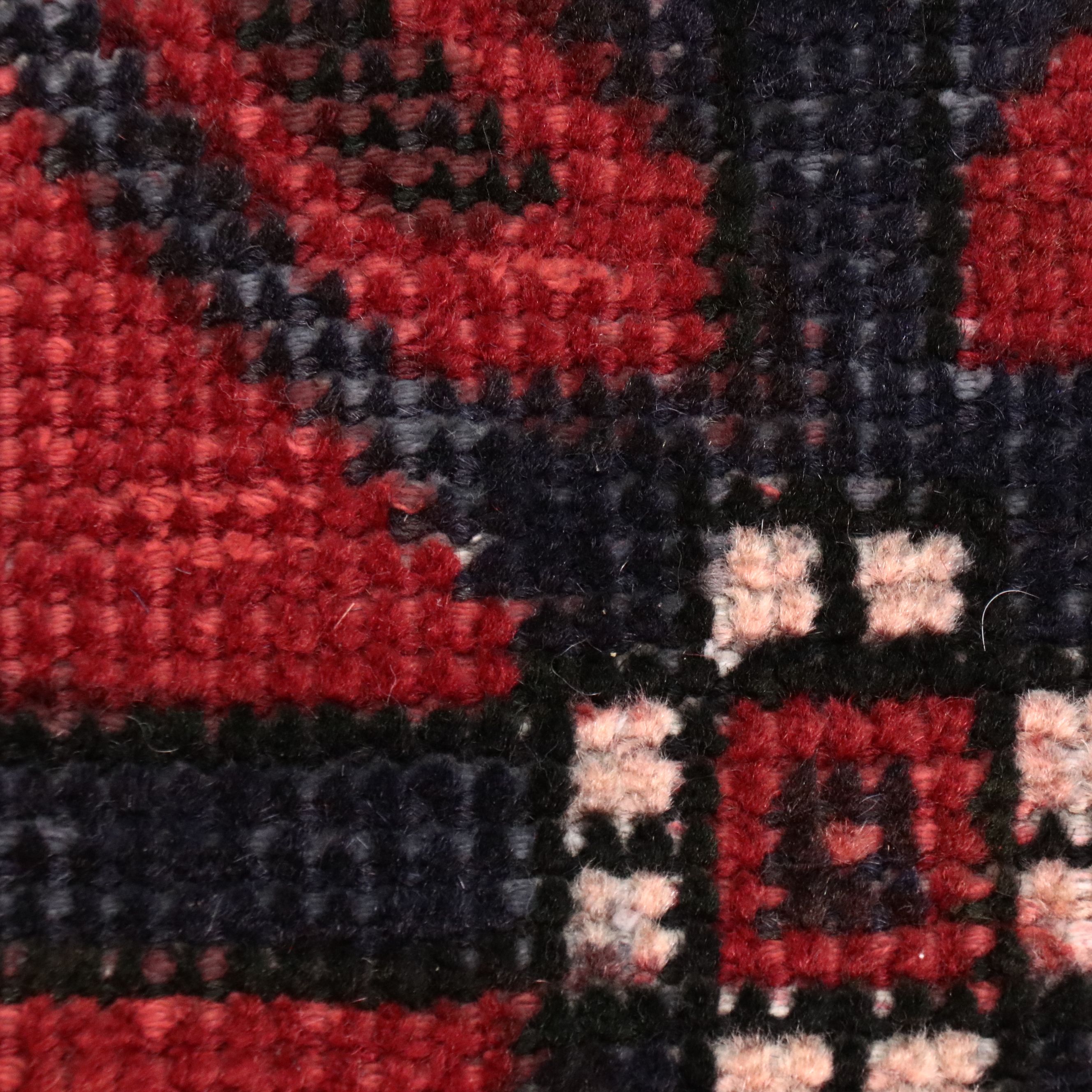 3'7 x 8'10 Hand-Knotted Afghan Baluch Long Rug