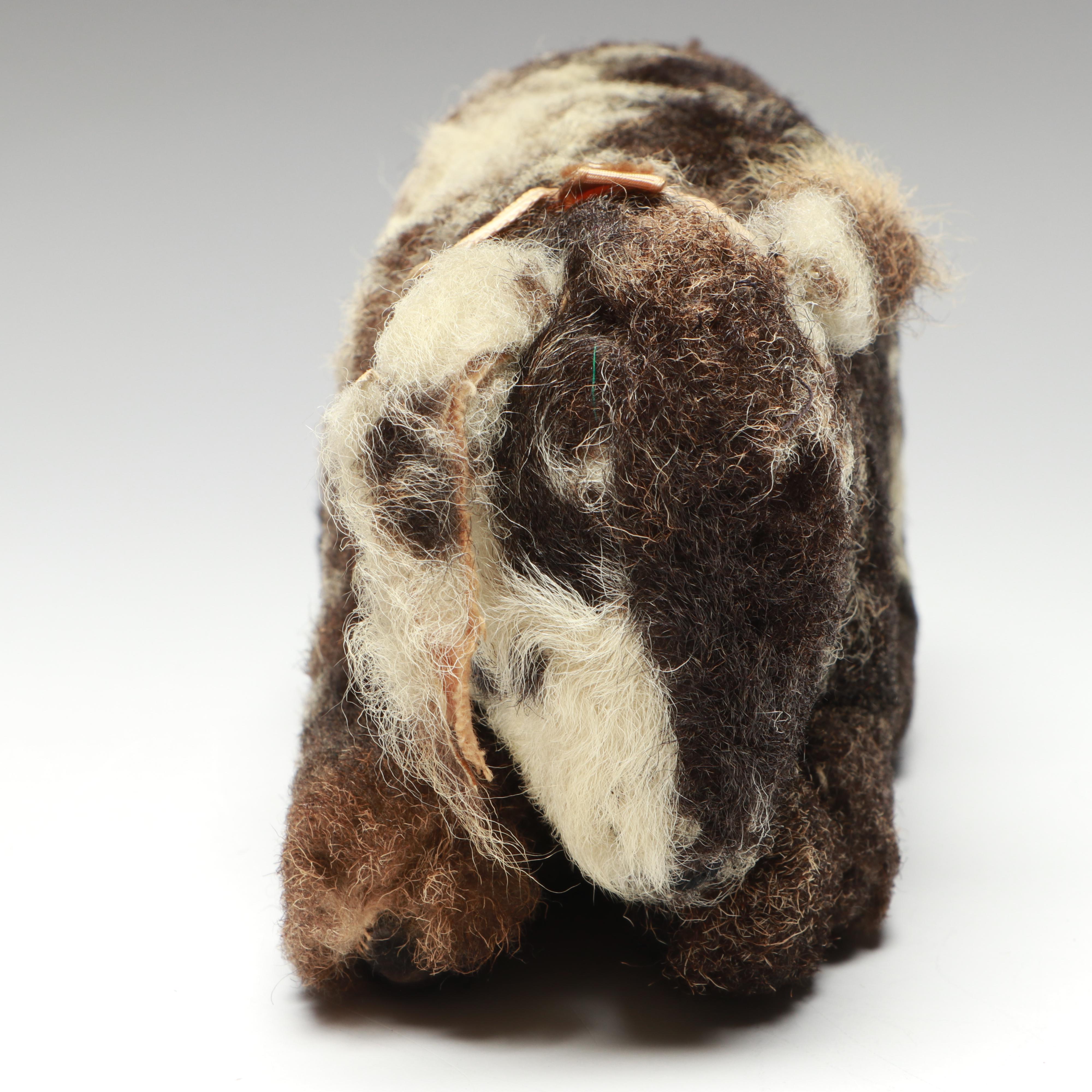 Vintage Rabbit Stuffed Animal with Ephemera