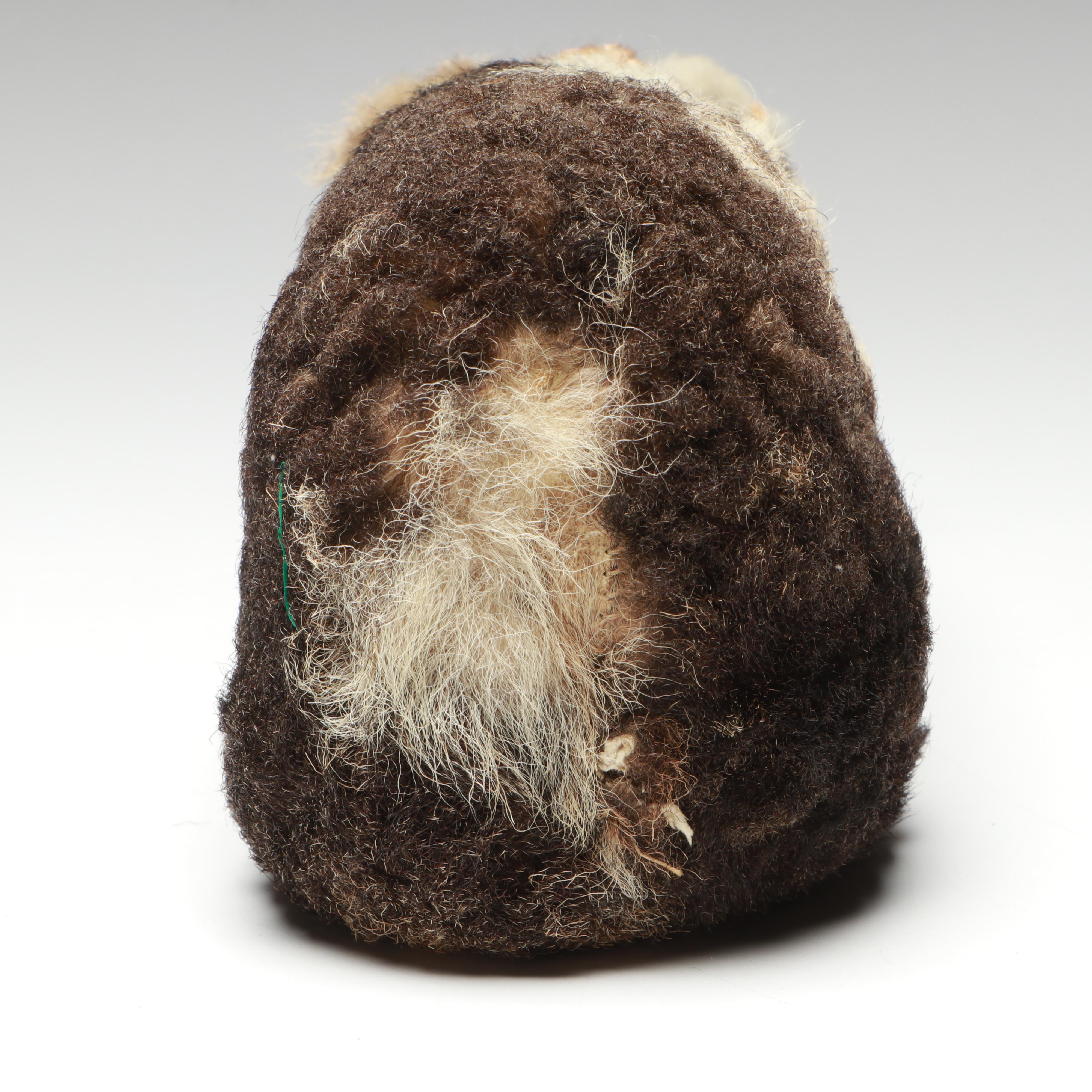 Vintage Rabbit Stuffed Animal with Ephemera