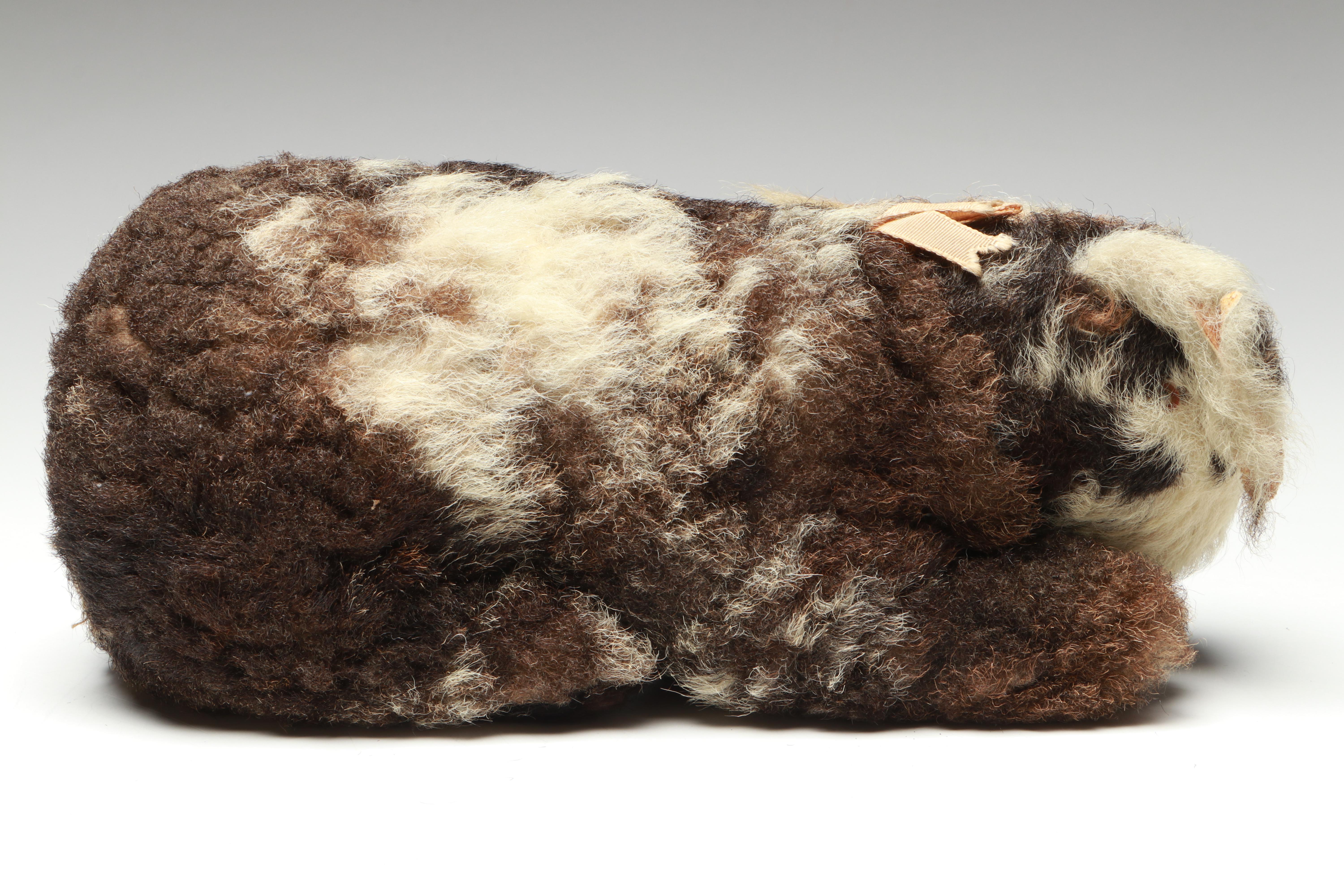 Vintage Rabbit Stuffed Animal with Ephemera