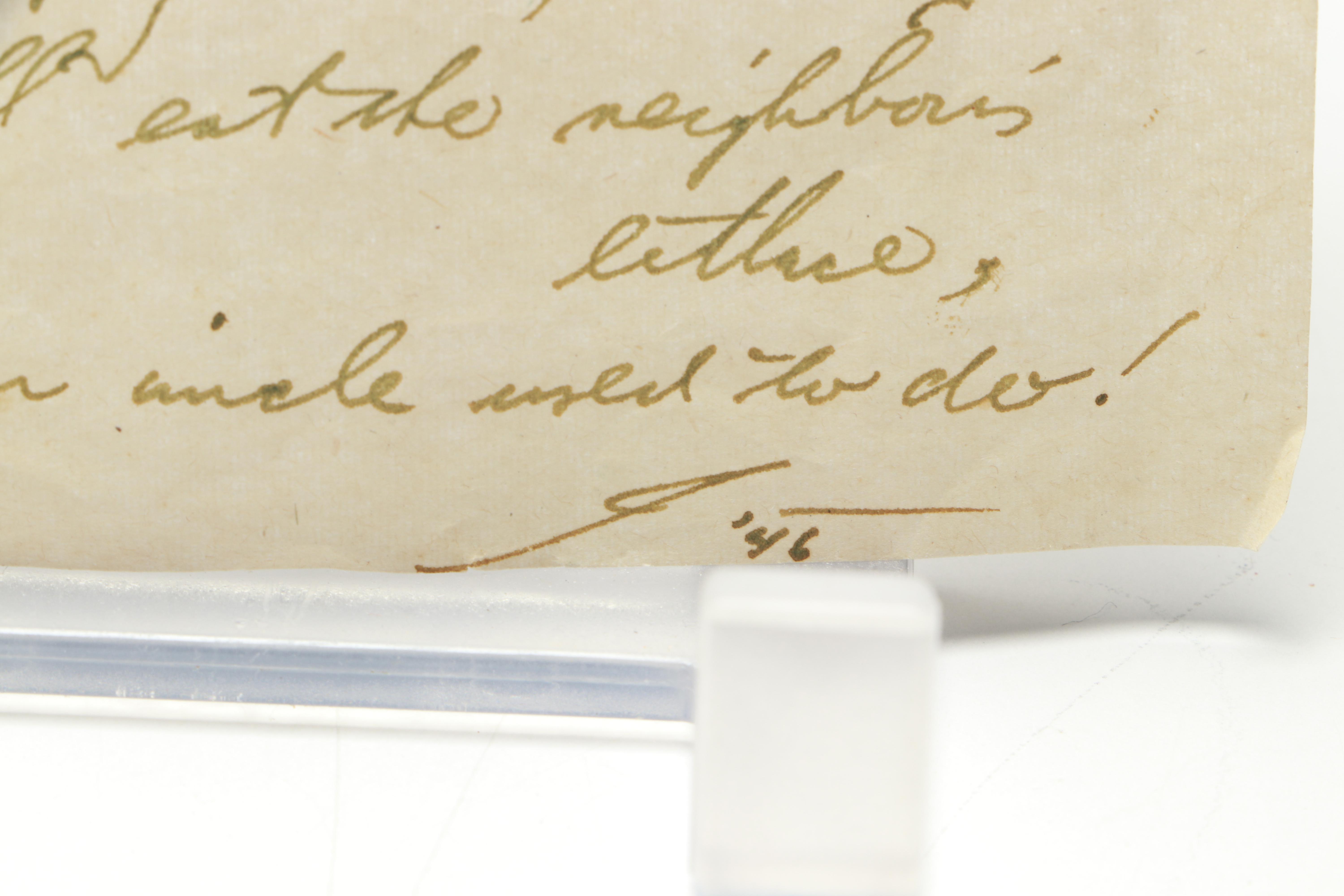 Vintage Rabbit Stuffed Animal with Ephemera