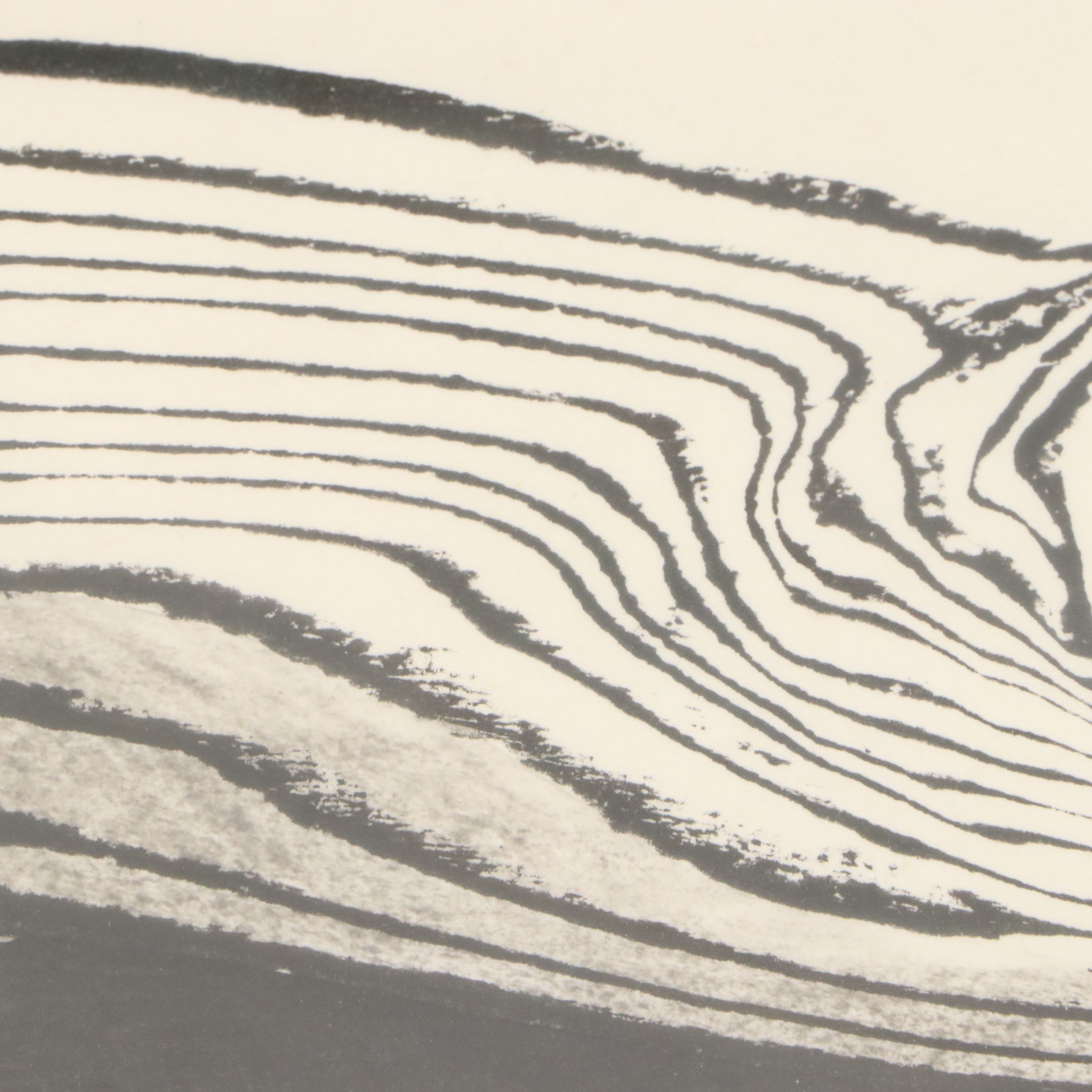 Iwami Reika Embossed Woodblock "Poem of Kenji A," 1993