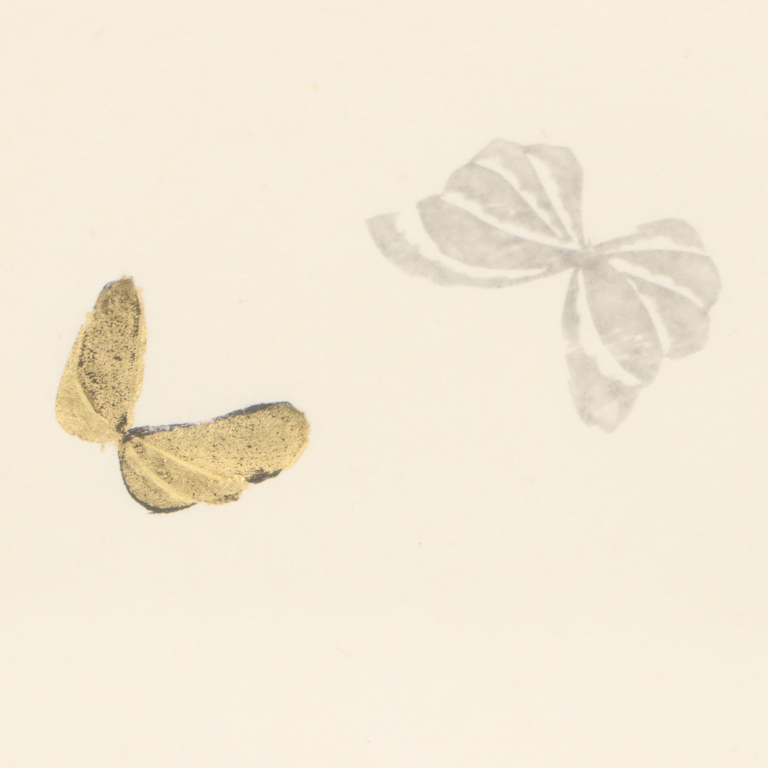 Iwami Reika Embossed Woodblock "Poem of Kenji A," 1993