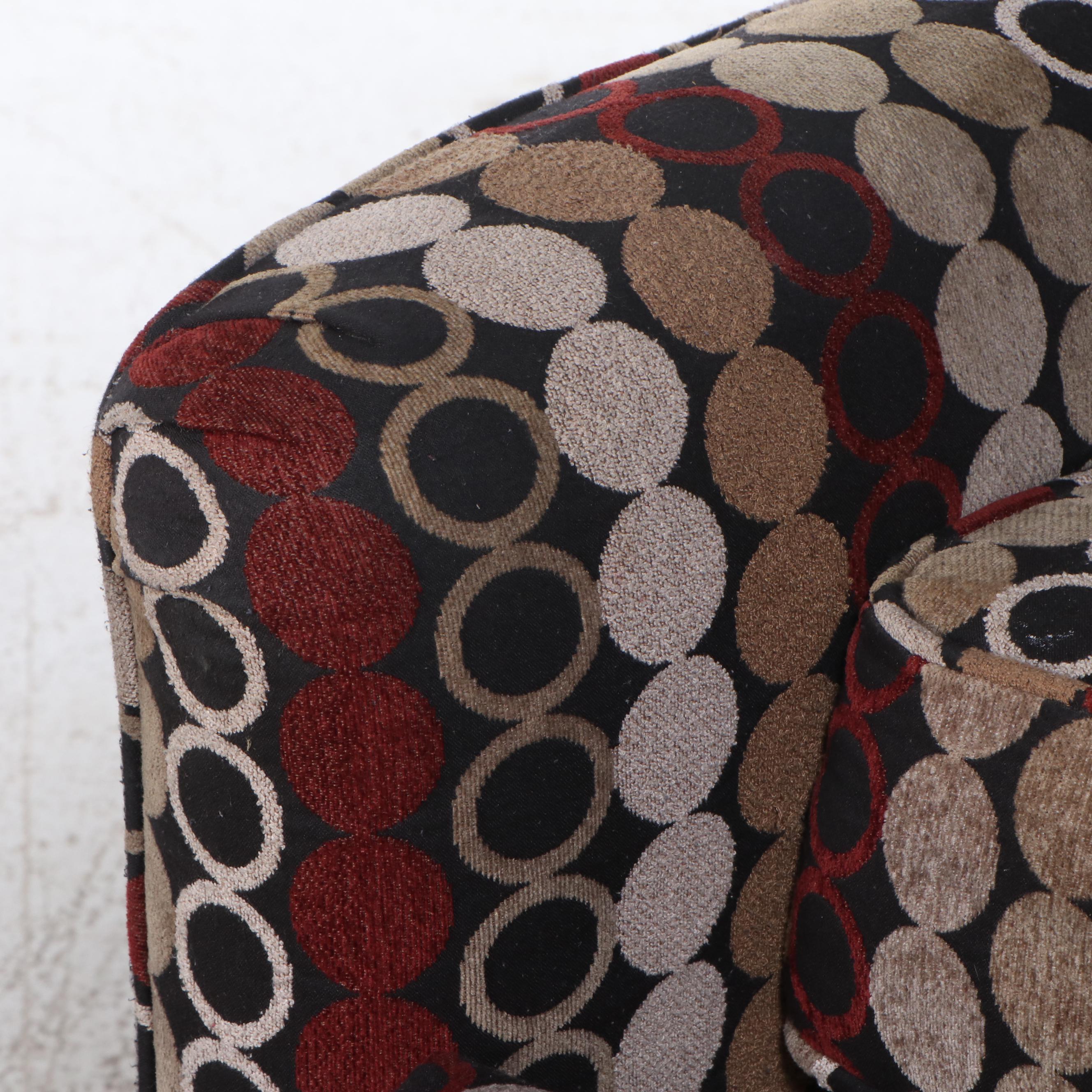 Contemporary Fabric Upholstered Recliner