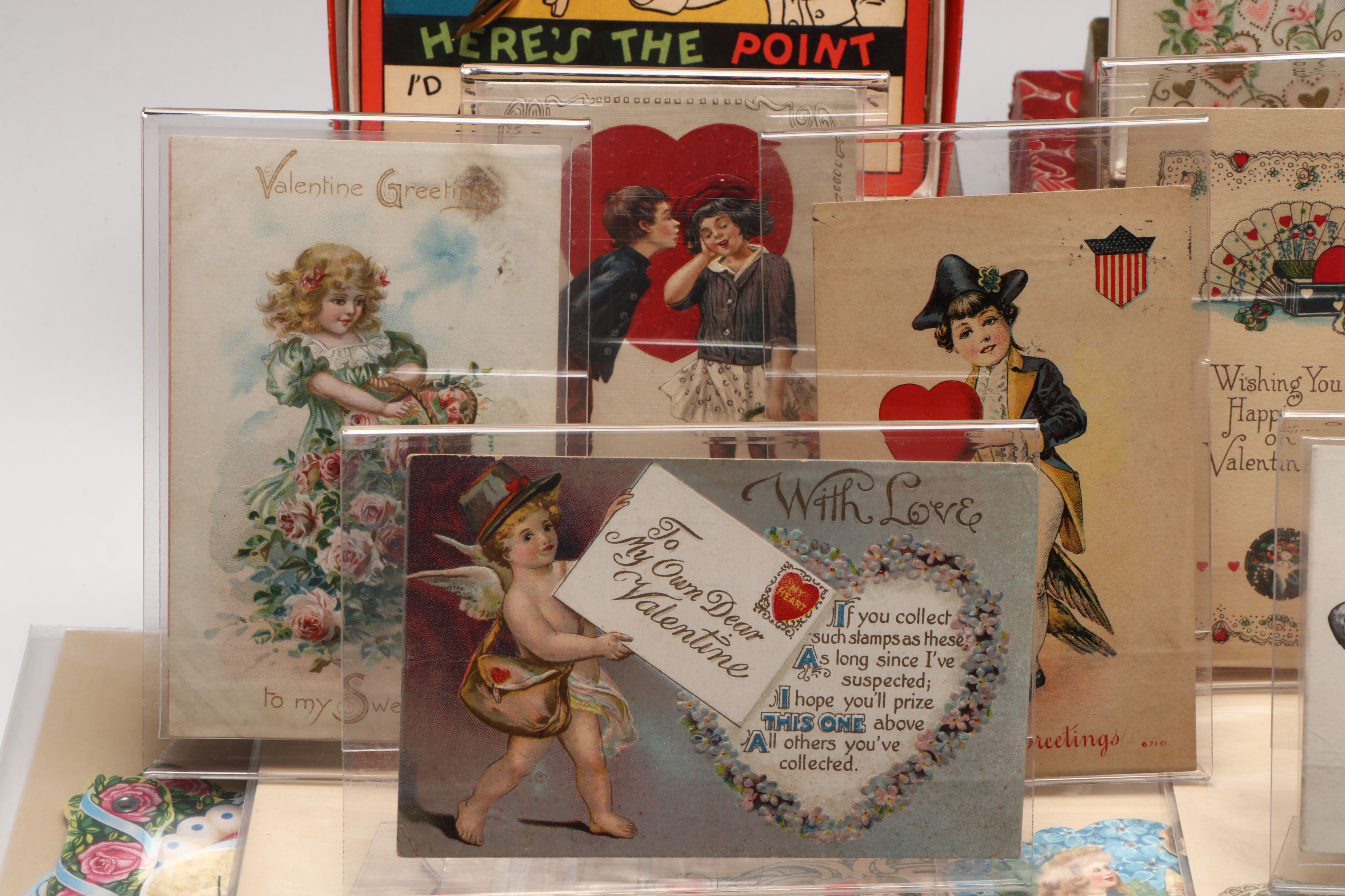 Antique and Vintage Valentine's Day Cards and Decorations