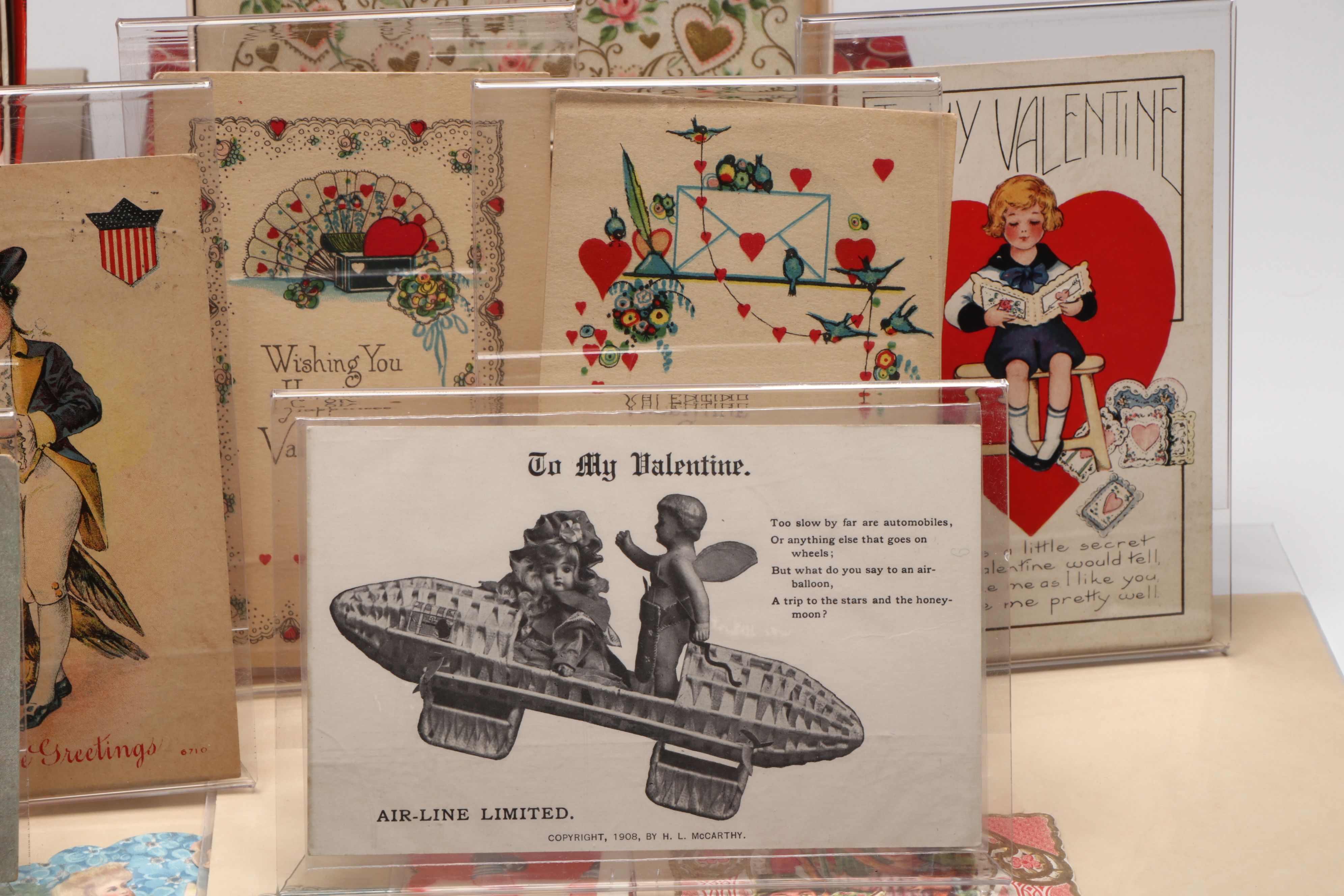 Antique and Vintage Valentine's Day Cards and Decorations