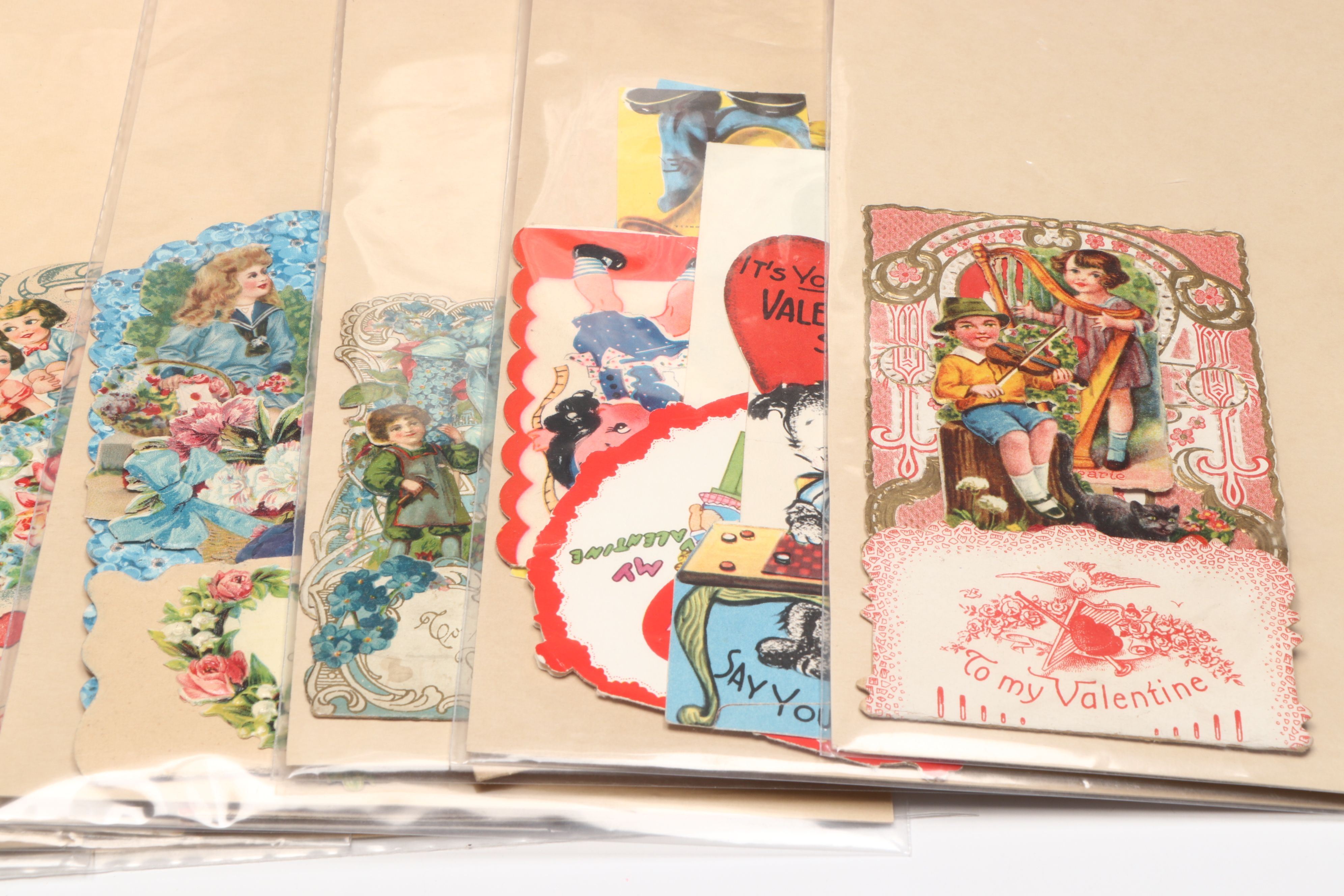 Antique and Vintage Valentine's Day Cards and Decorations