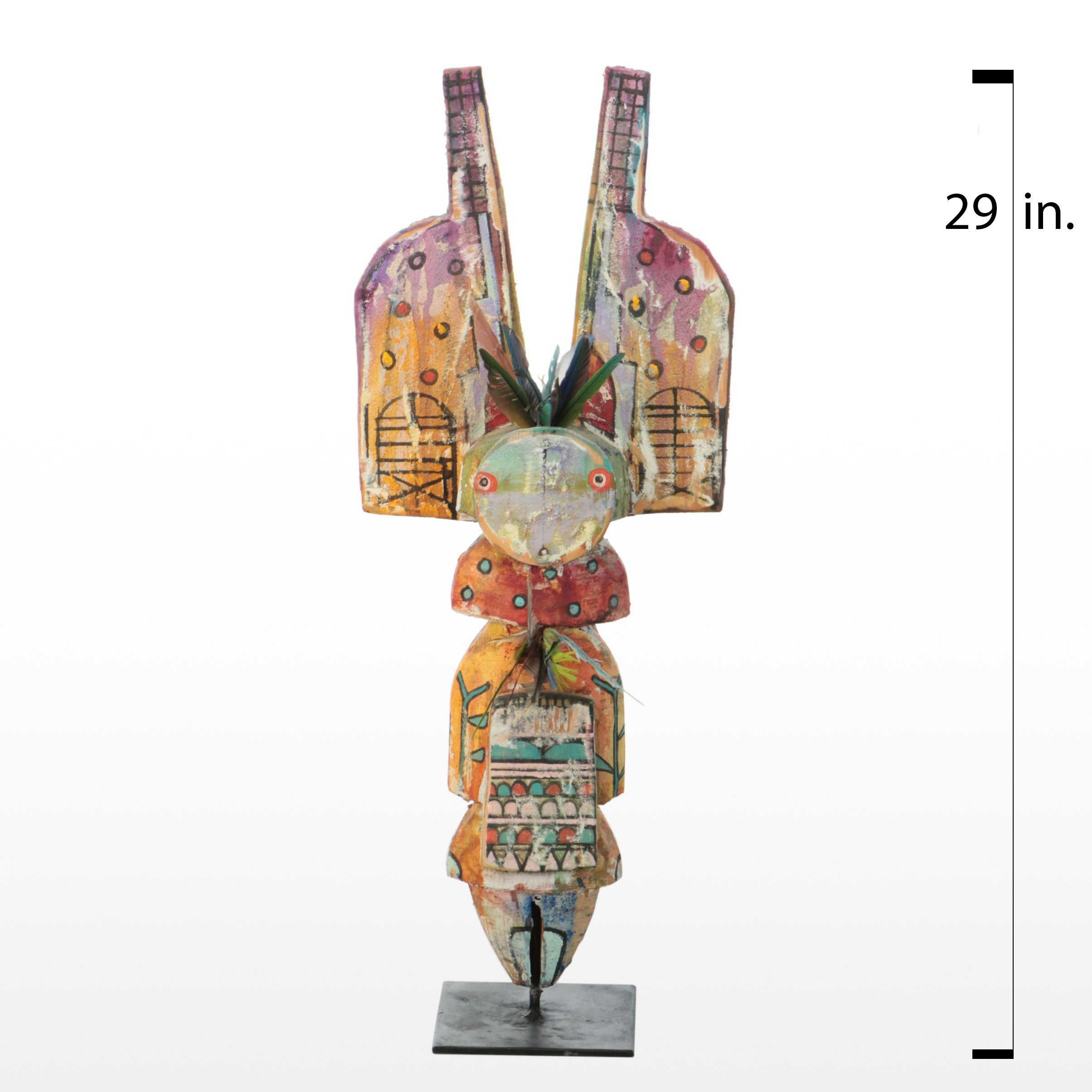 Polychrome Wooden Sculpture