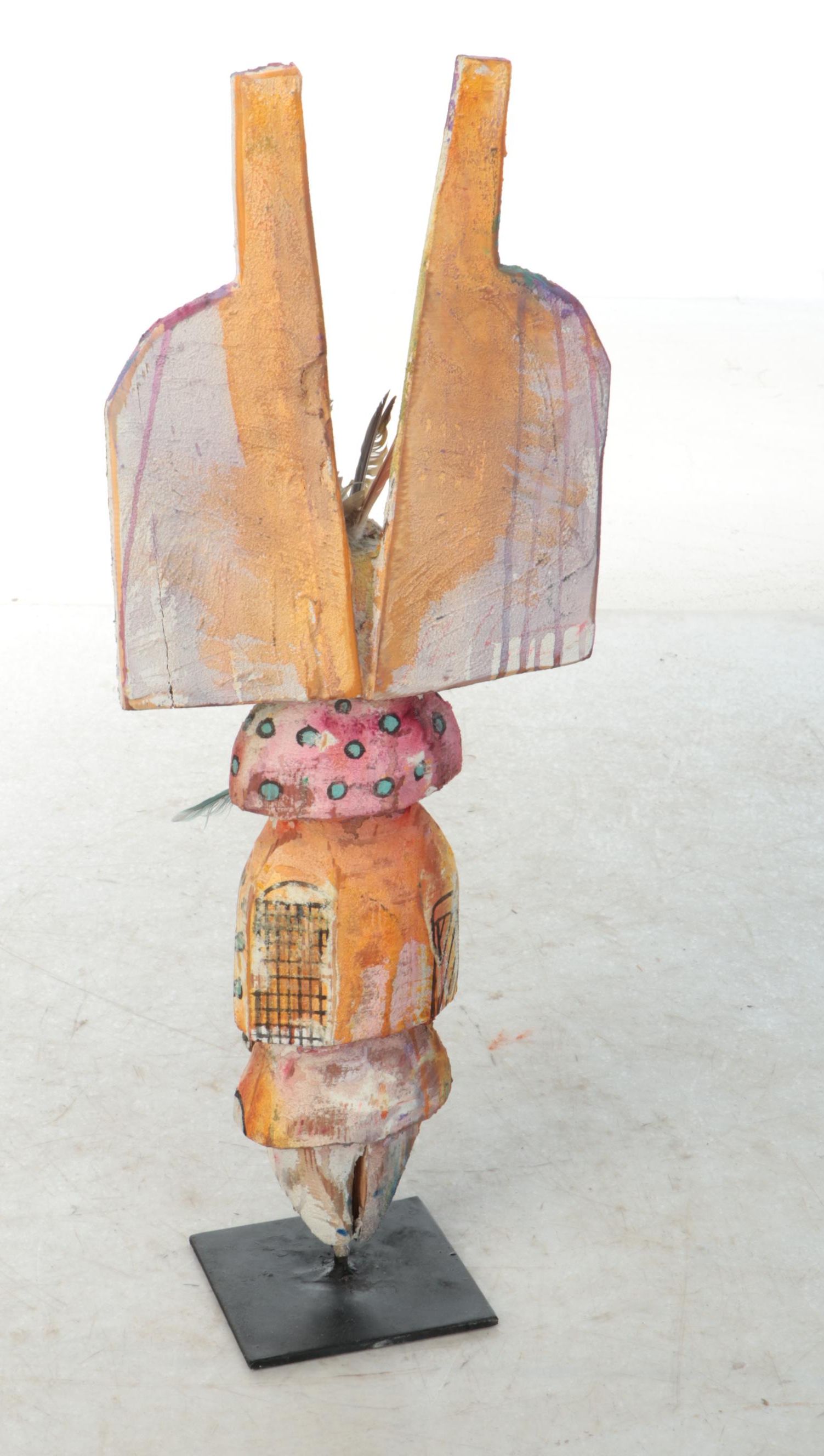 Polychrome Wooden Sculpture