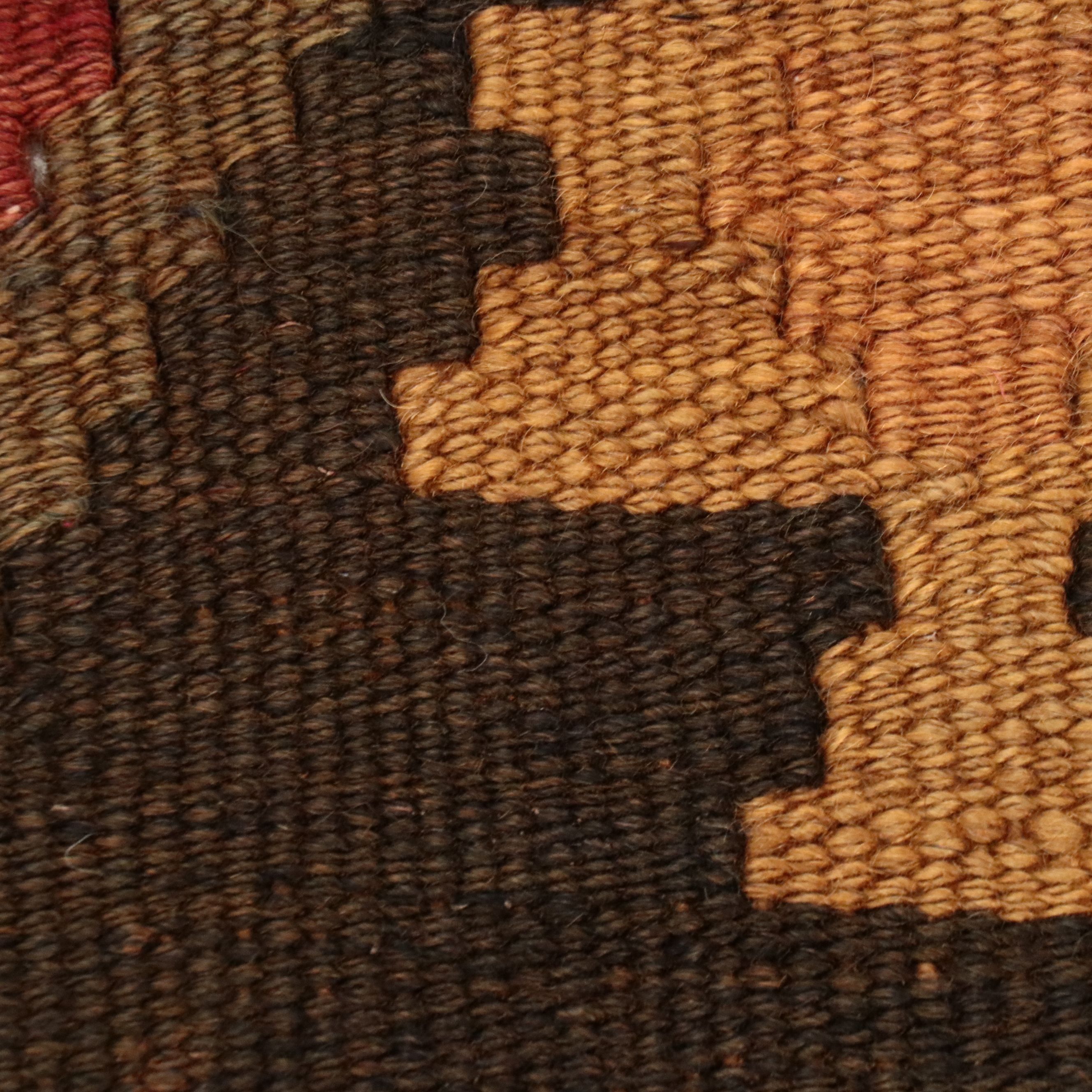 5' x 11'9 Handwoven Turkish Kilim Long Rug