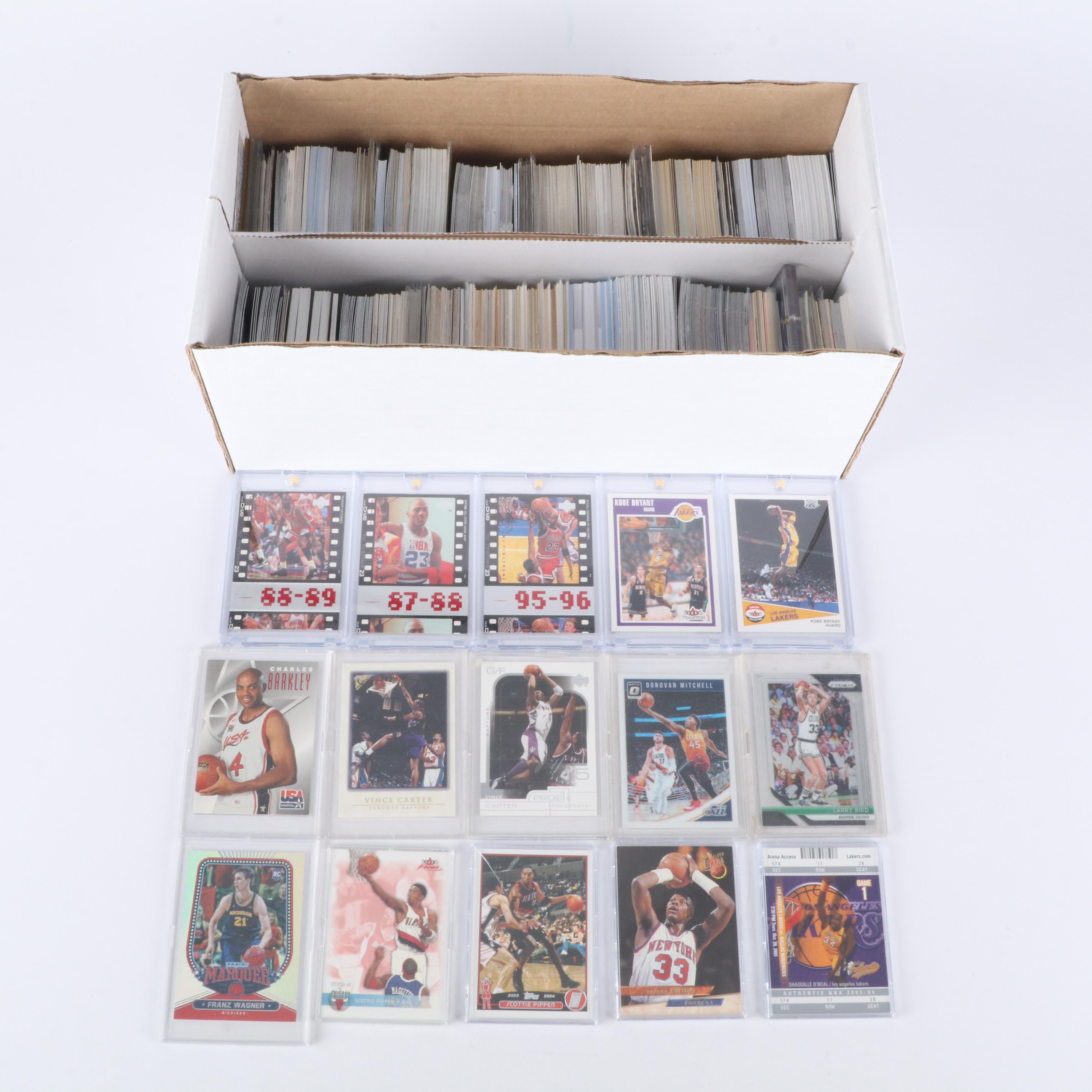 1,000+ Basketball Cards Featuring Kobe Bryant, Michael Jordan, and More