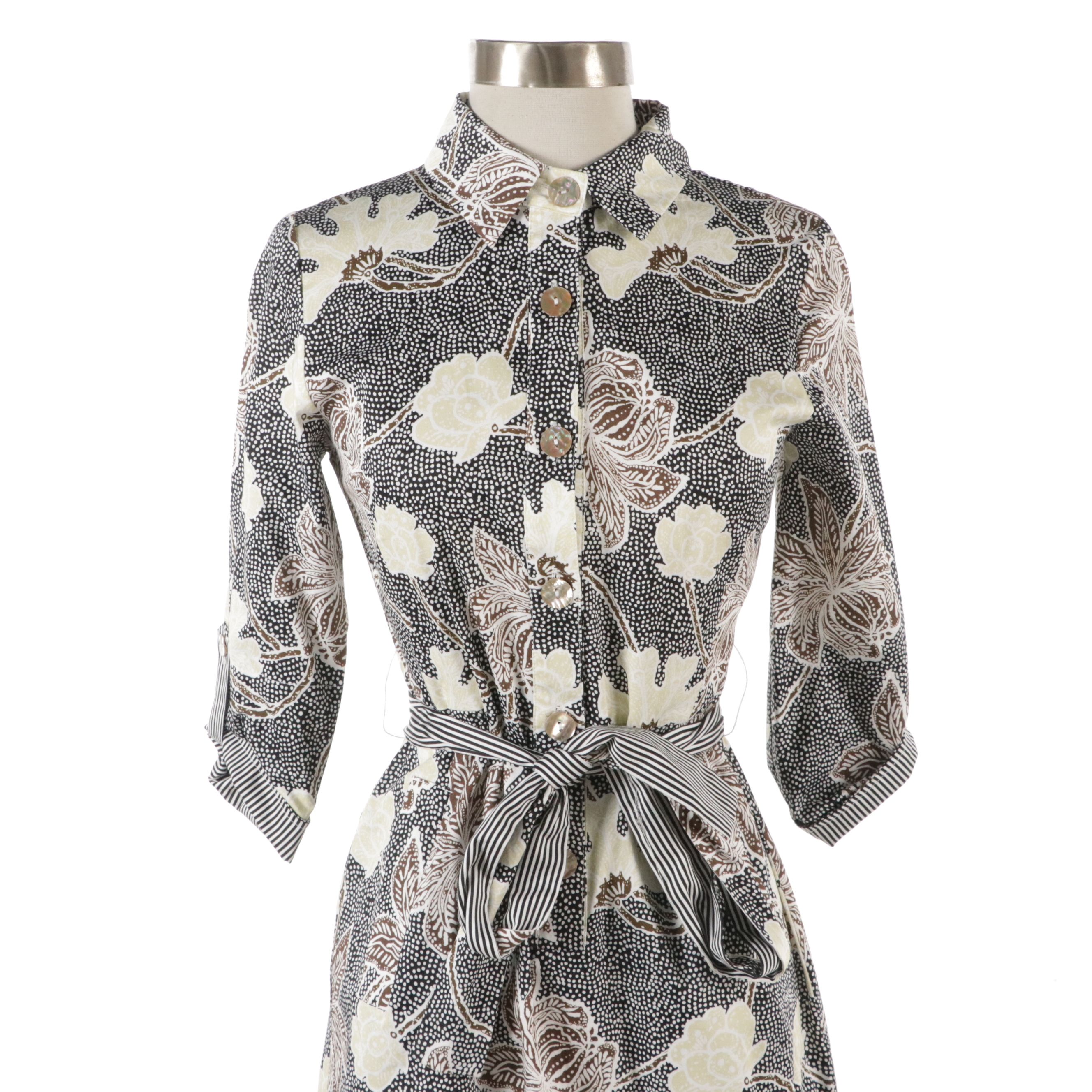 Patty Kim Tahiti Black Printed Essential Dress and Millie Printed Maxi Dress