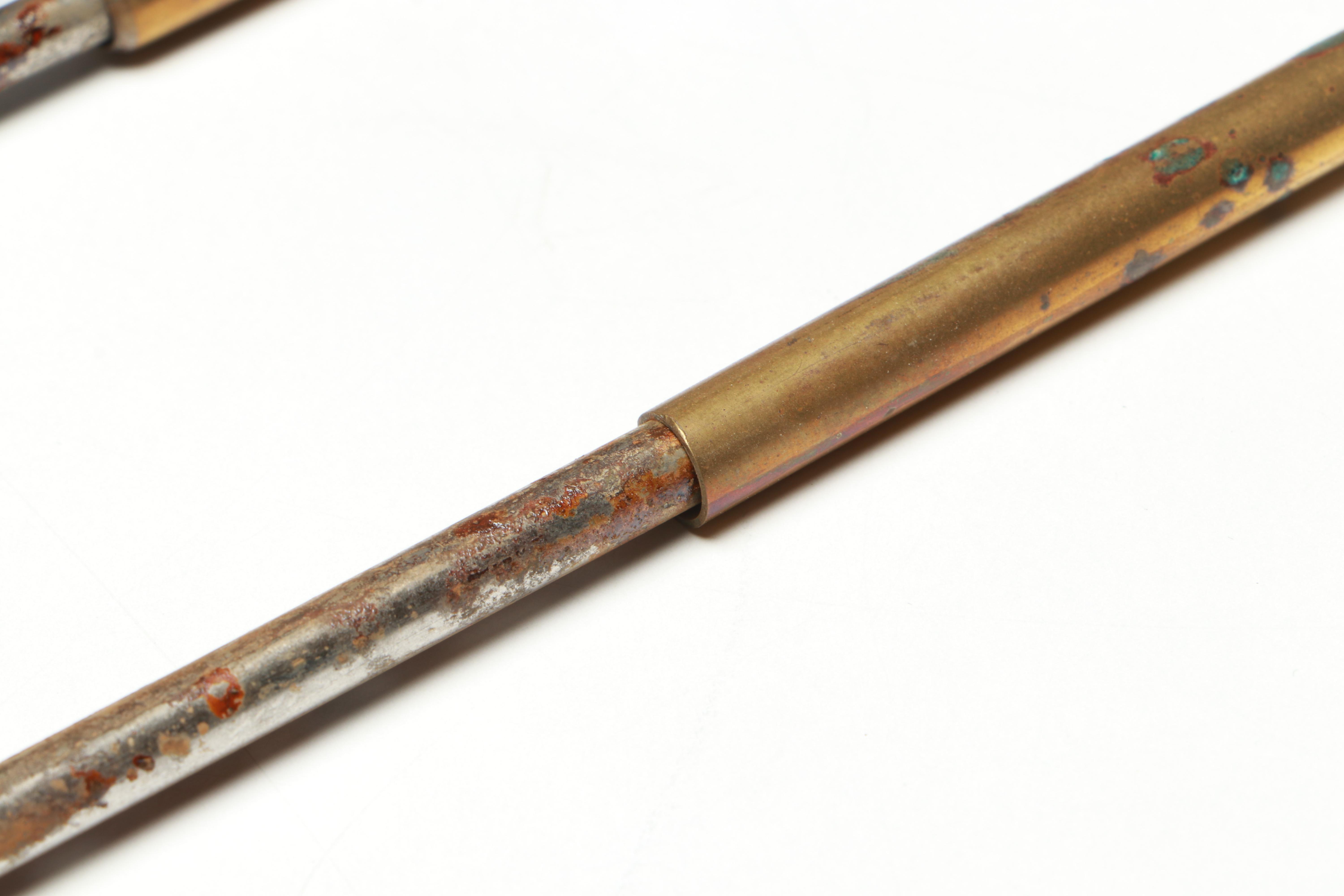 Victorian and Art Nouveau Style Adjustable Brass Bookends