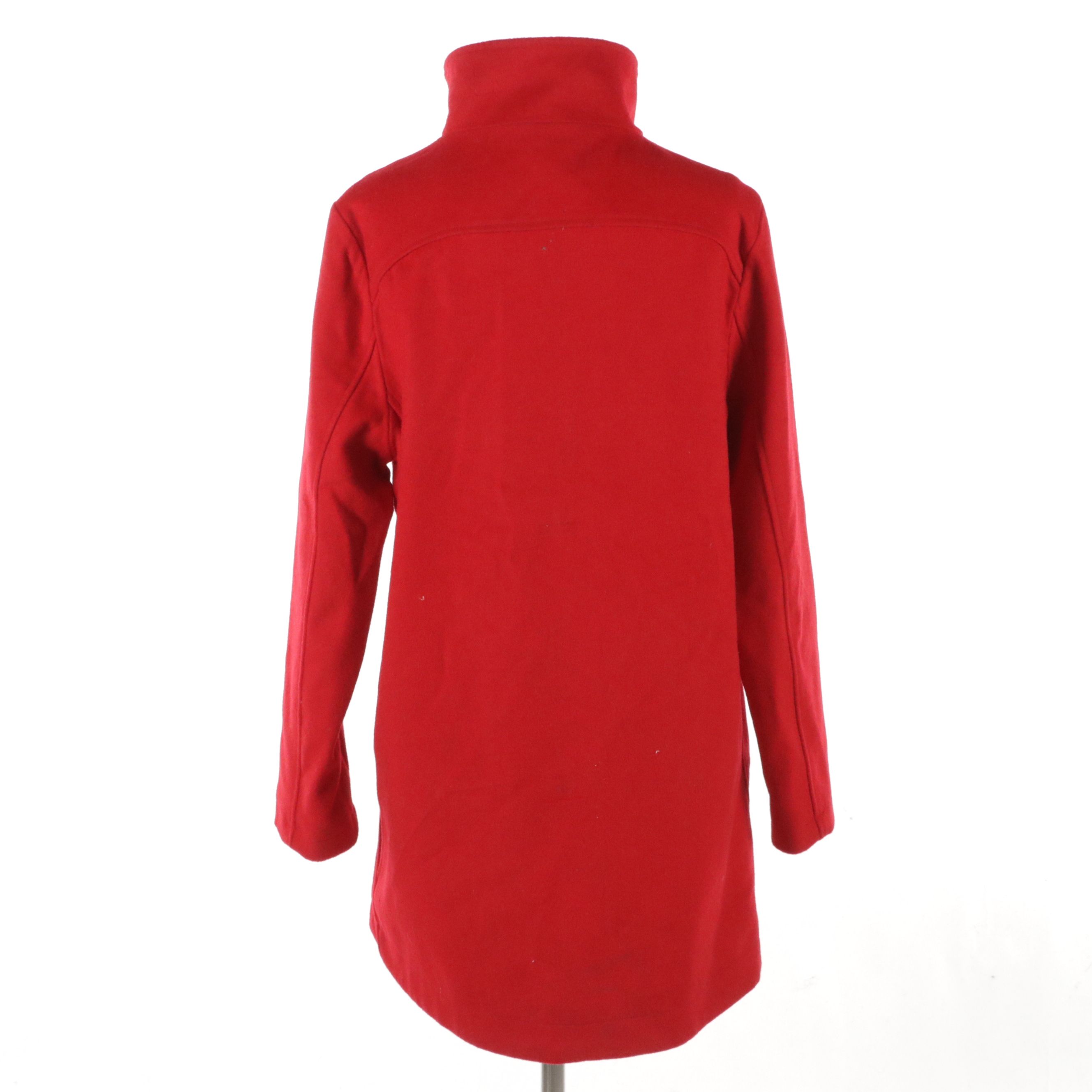 Pendleton Campbell Zip Coat in Water Resistant Cascade Wool