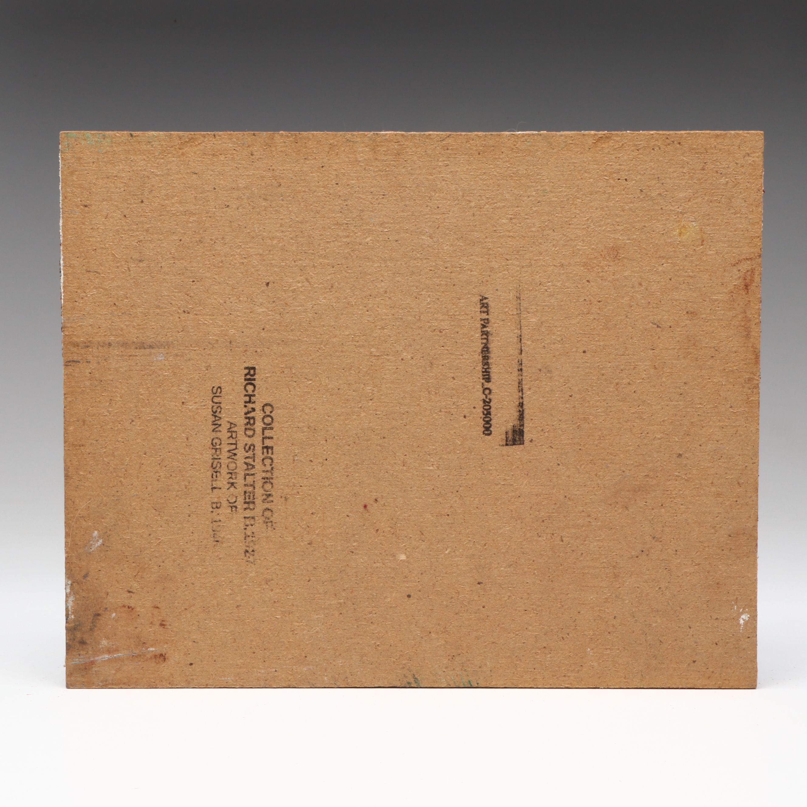 Susan Grisell Winter Rural Landscape Oil Painting