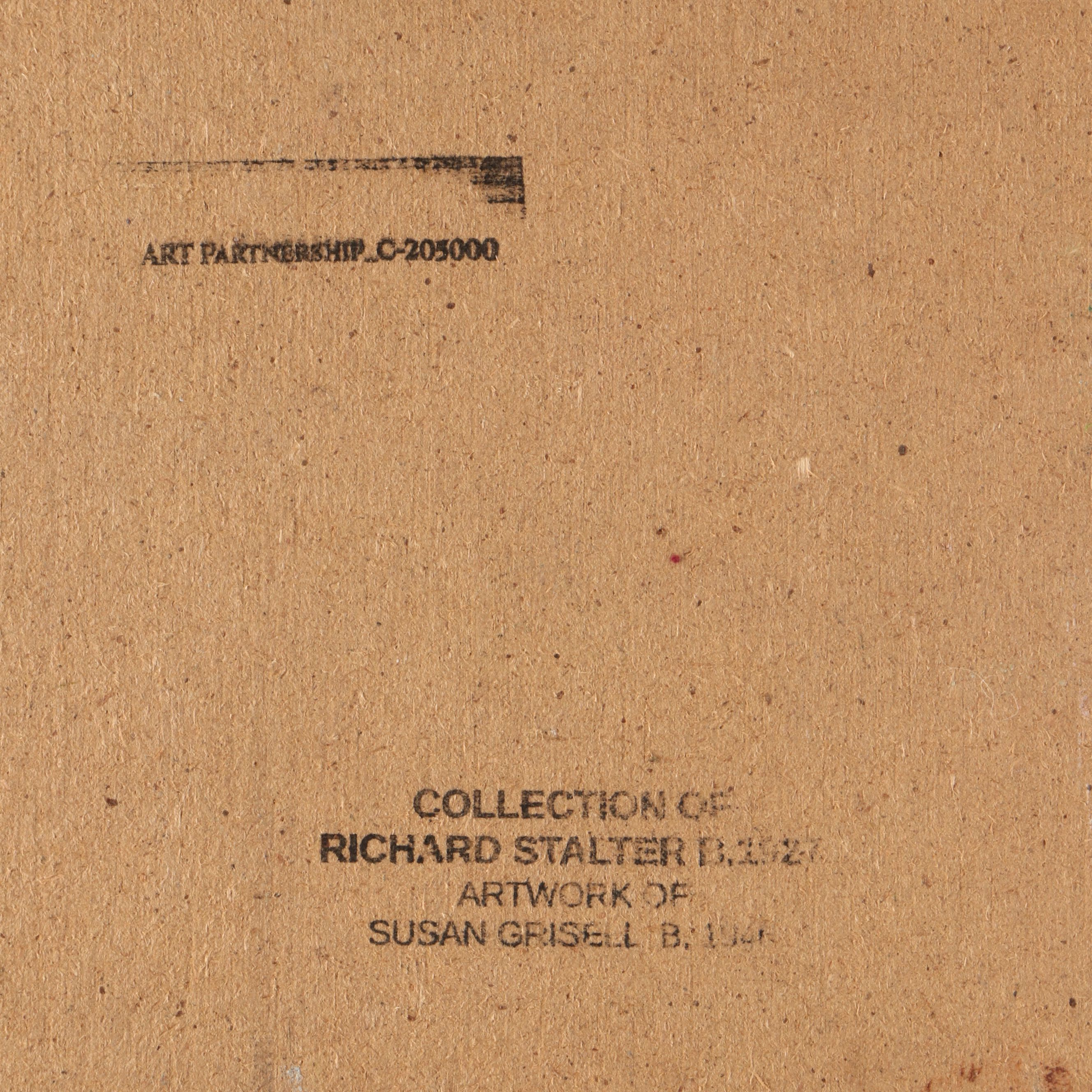 Susan Grisell Winter Rural Landscape Oil Painting