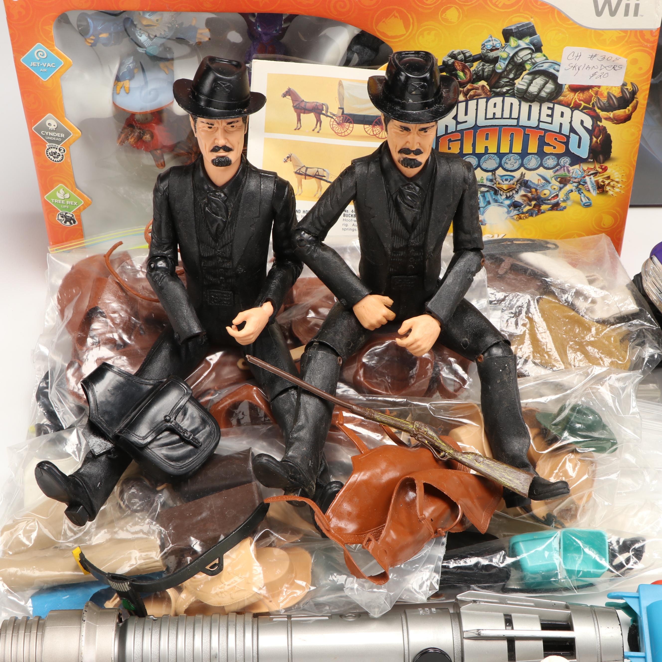 Skylanders Giant's Wii Game Figurines with Action Figures, Board Games and More
