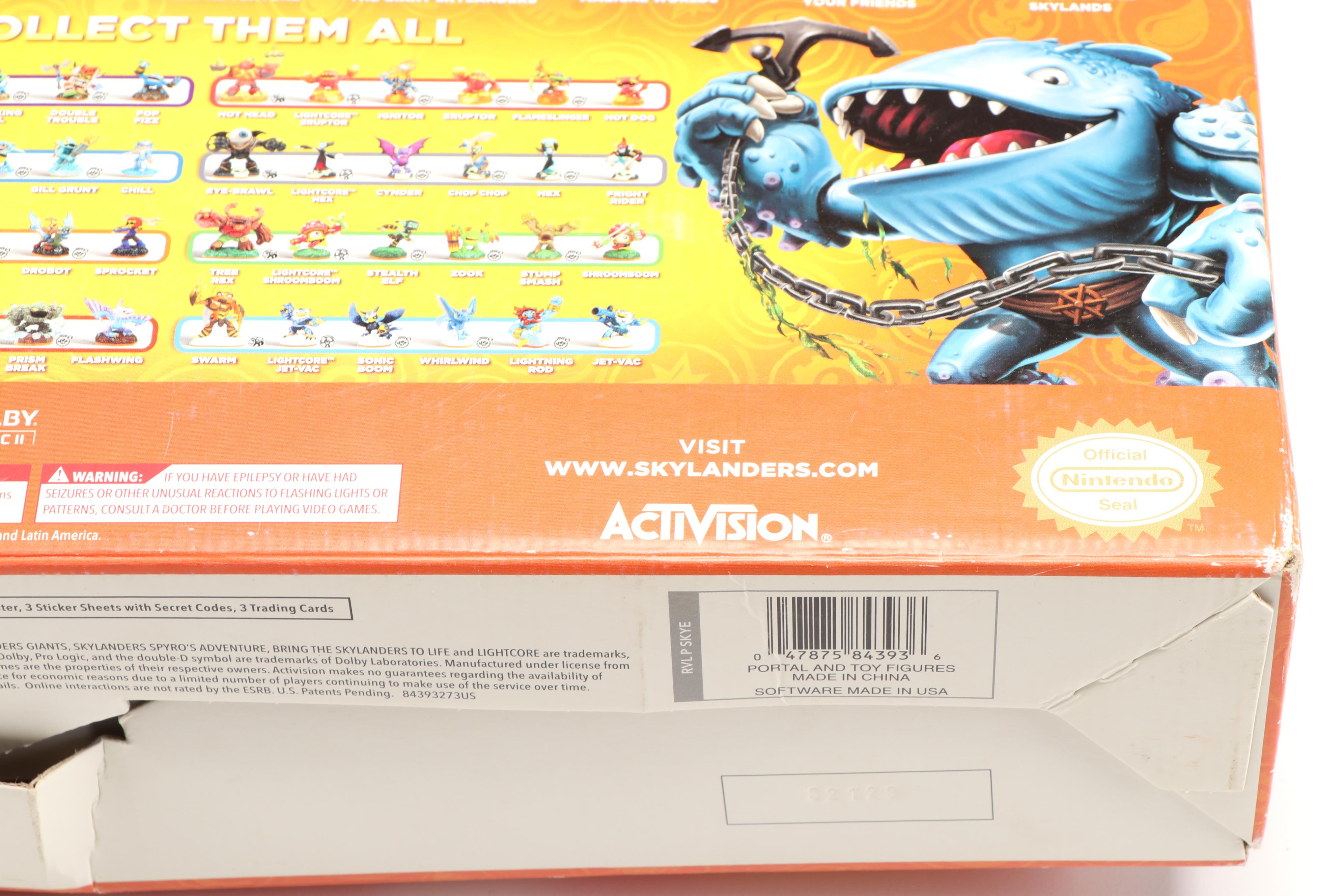 Skylanders Giant's Wii Game Figurines with Action Figures, Board Games and More