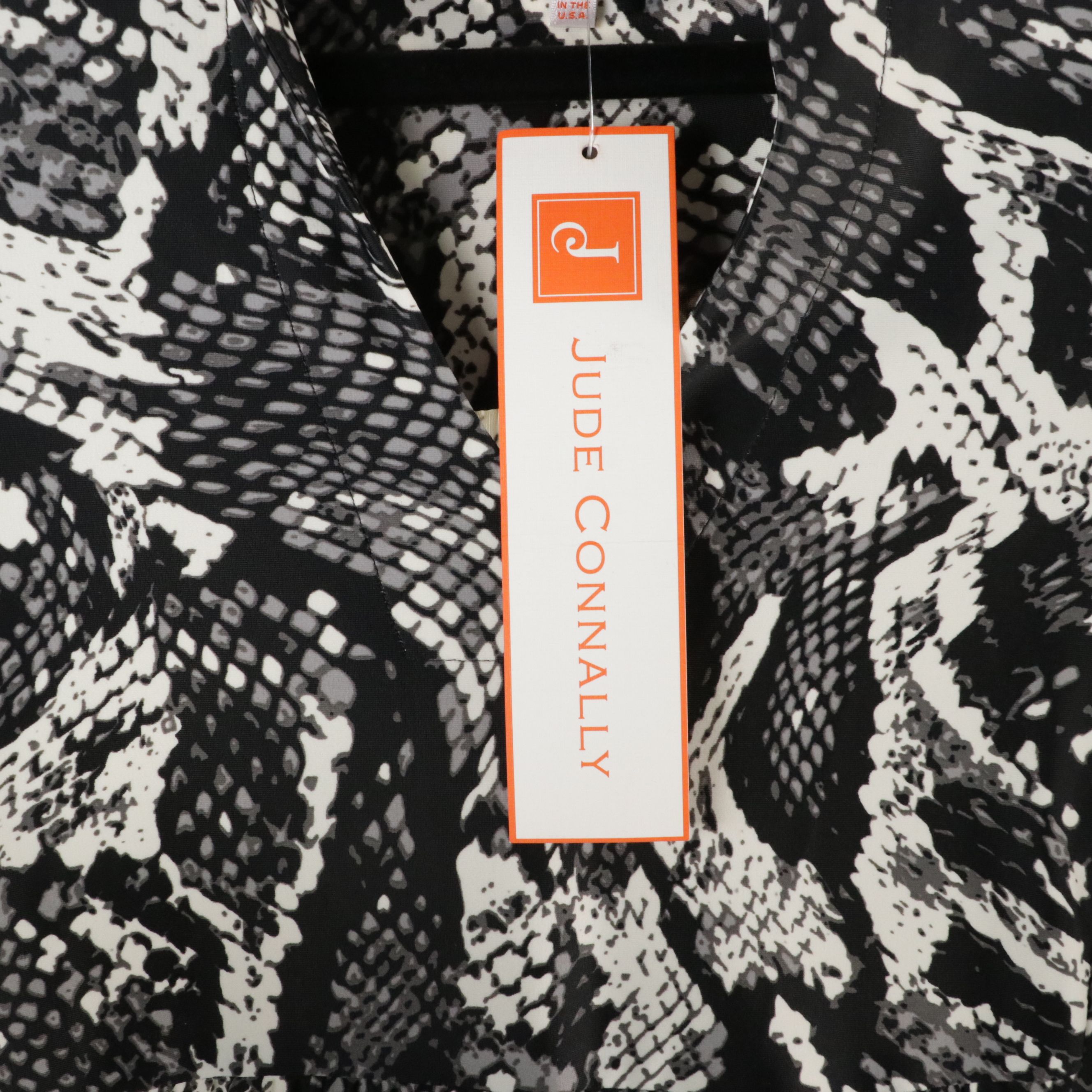 Jude Connally Python Printed Tammi, Embellished Ella & Sleeveless Shift Dresses