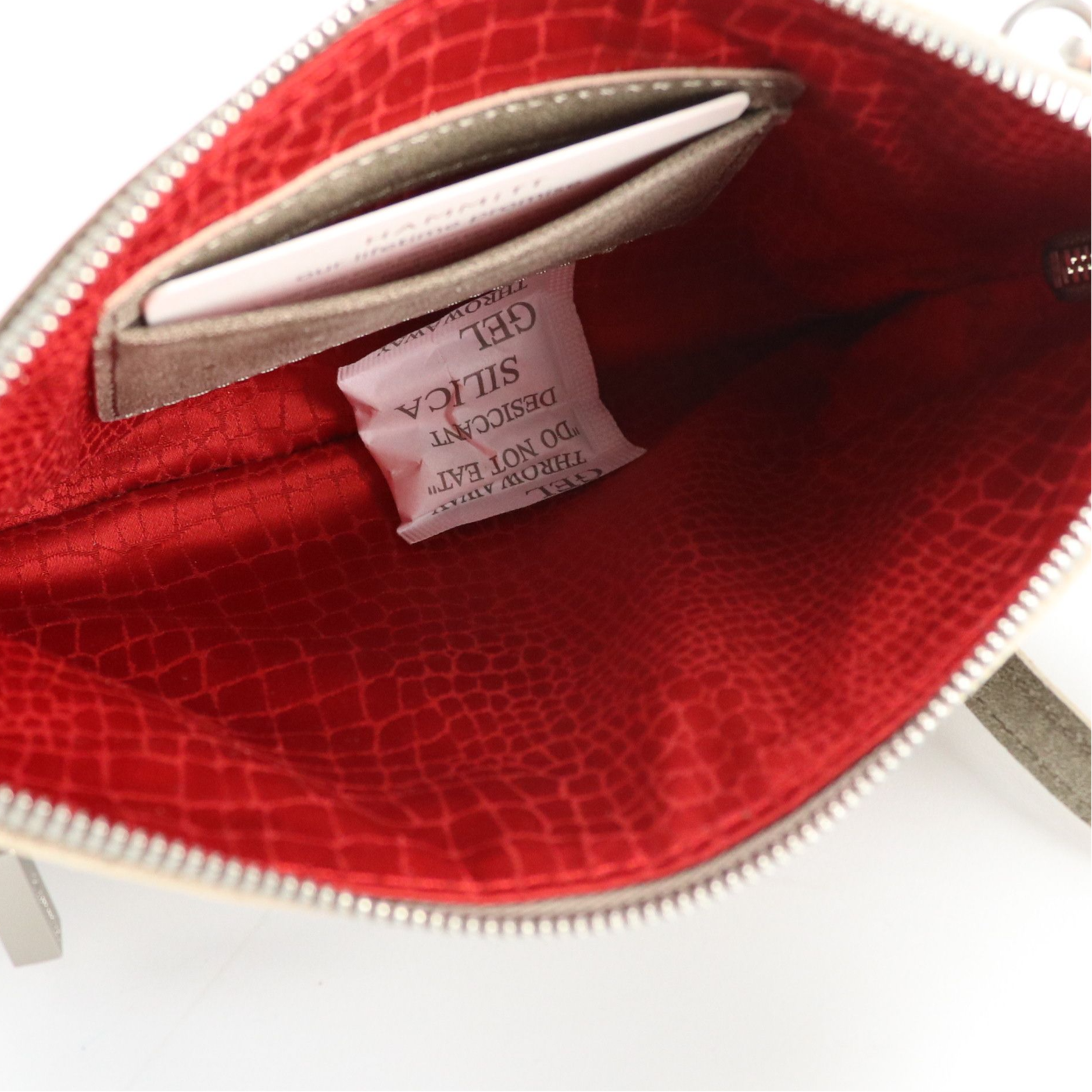 Hammitt "Nash" Clutch in Pewter Distressed Leather, Kipling Coated Canvas Tote