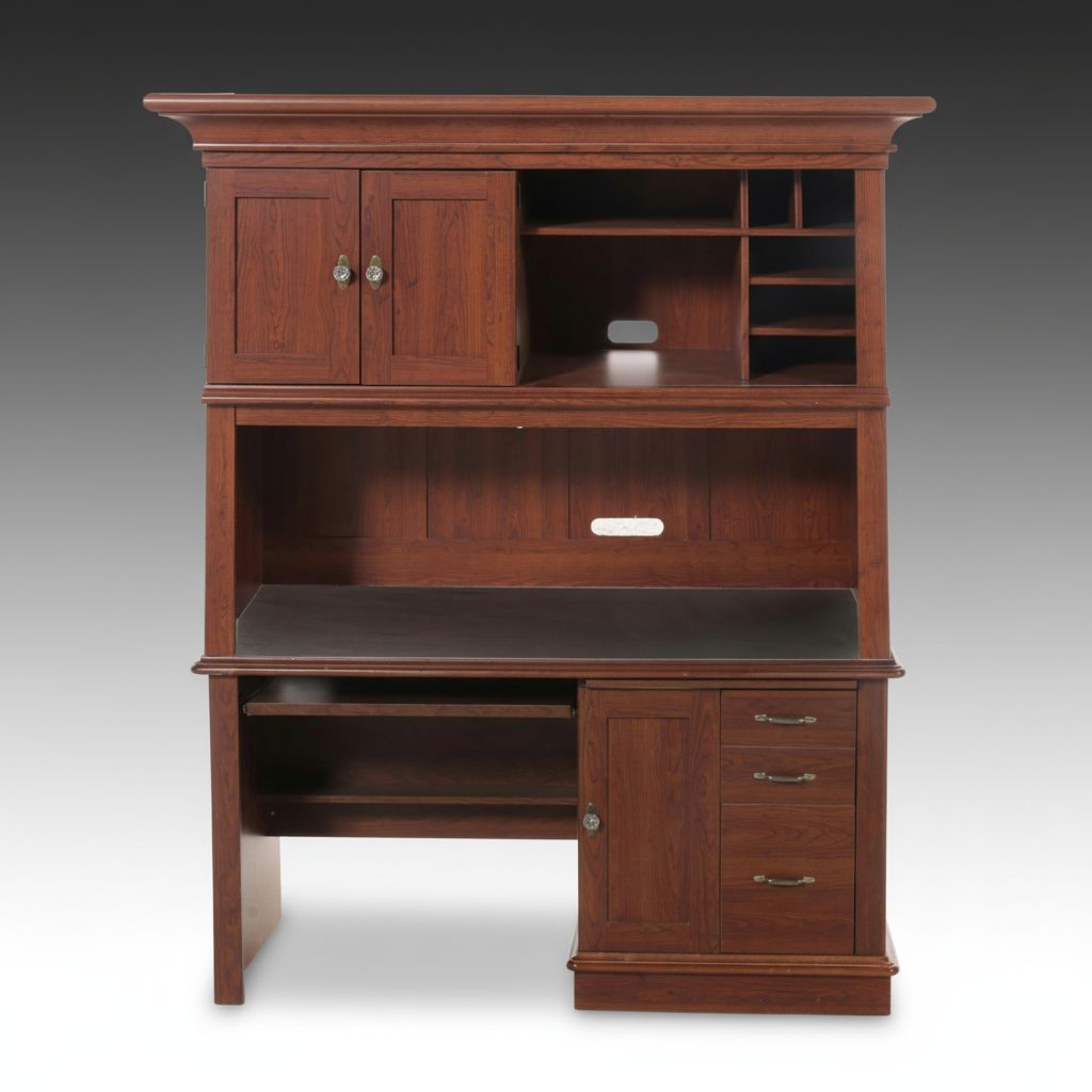 Cherry Finish Computer Desk