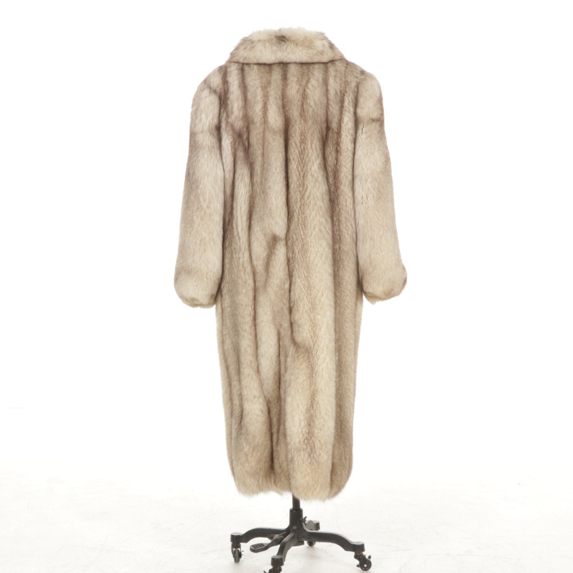 Full Skin Fox Fur Coat, Mid-20th C.