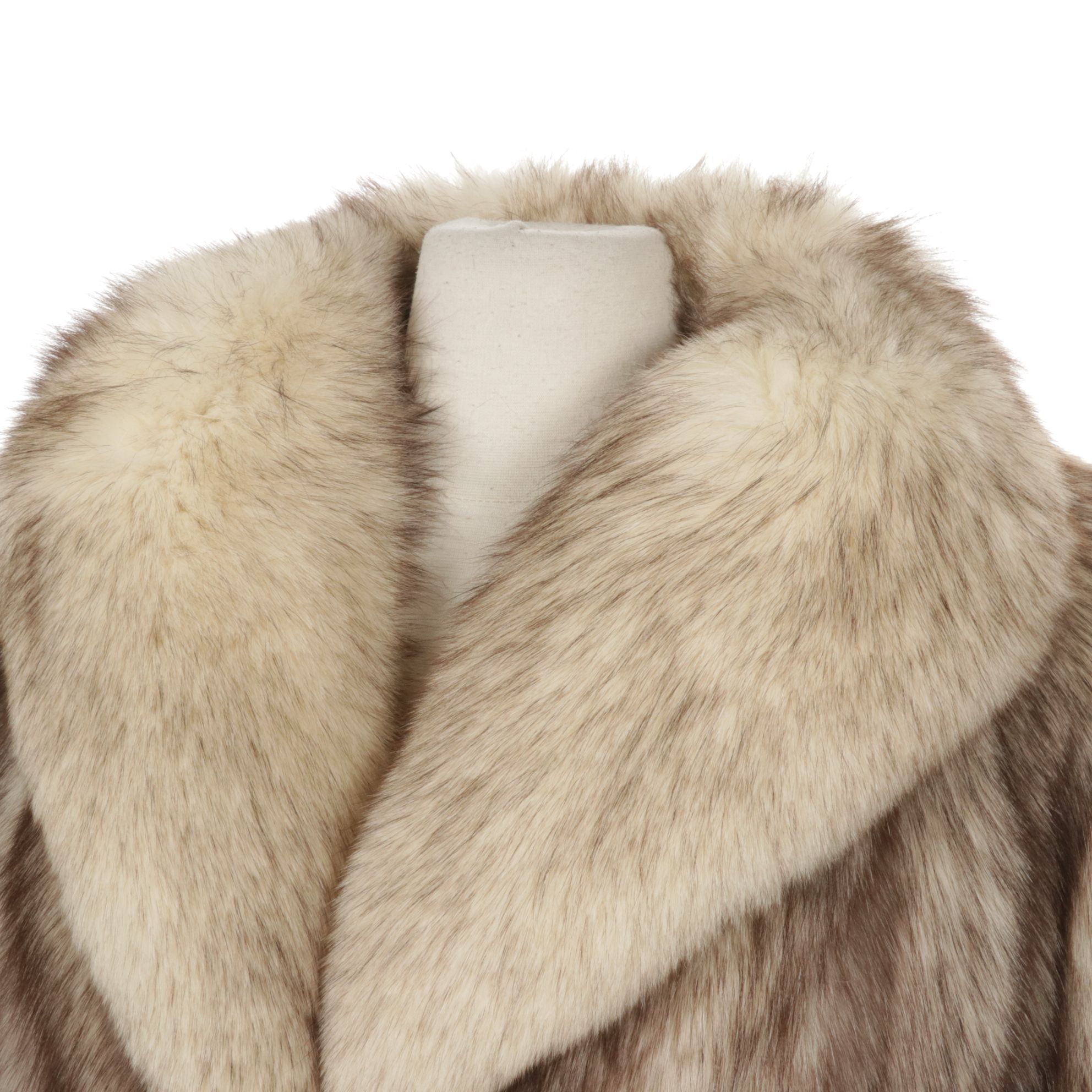 Full Skin Fox Fur Coat, Mid-20th C.