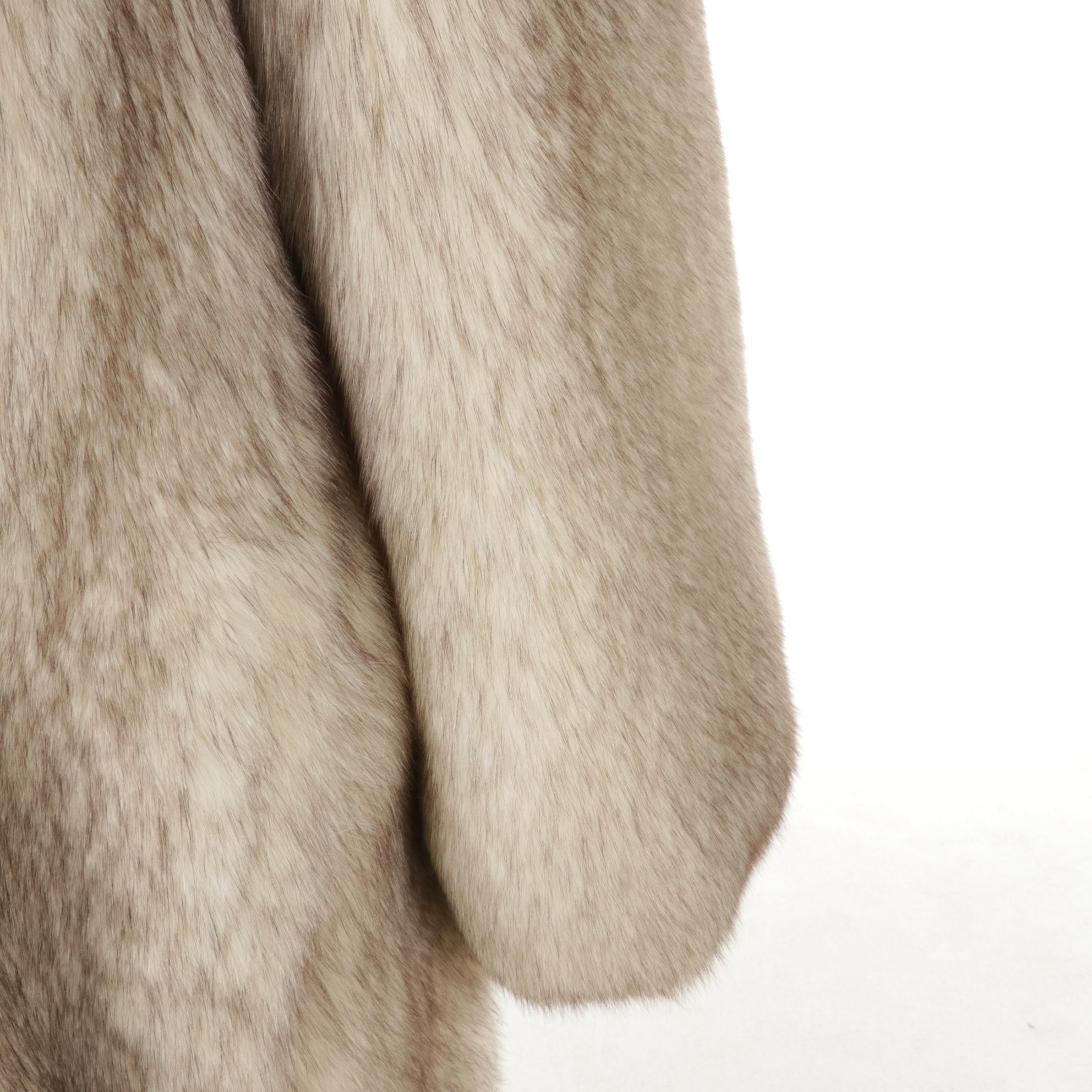 Full Skin Fox Fur Coat, Mid-20th C.