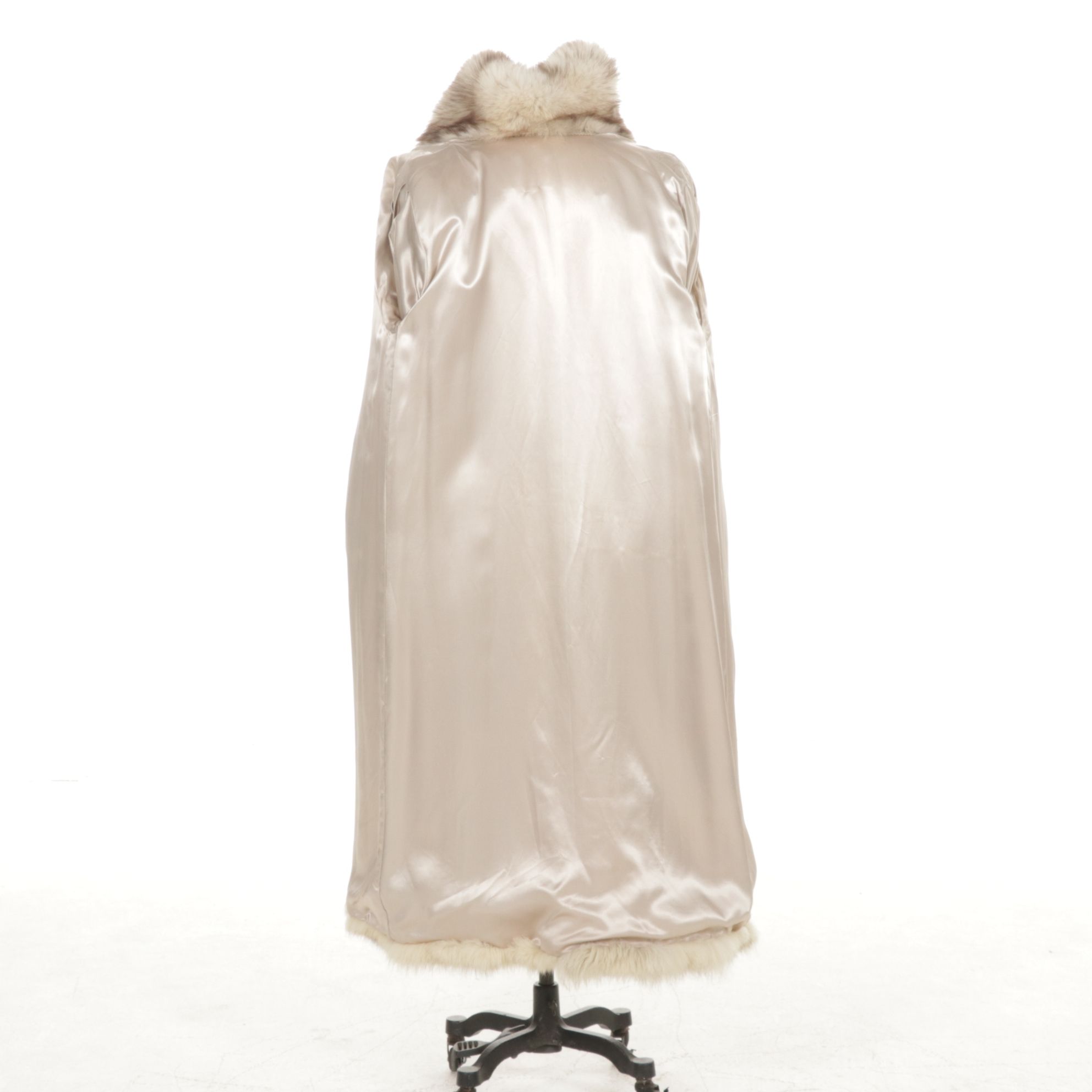 Full Skin Fox Fur Coat, Mid-20th C.
