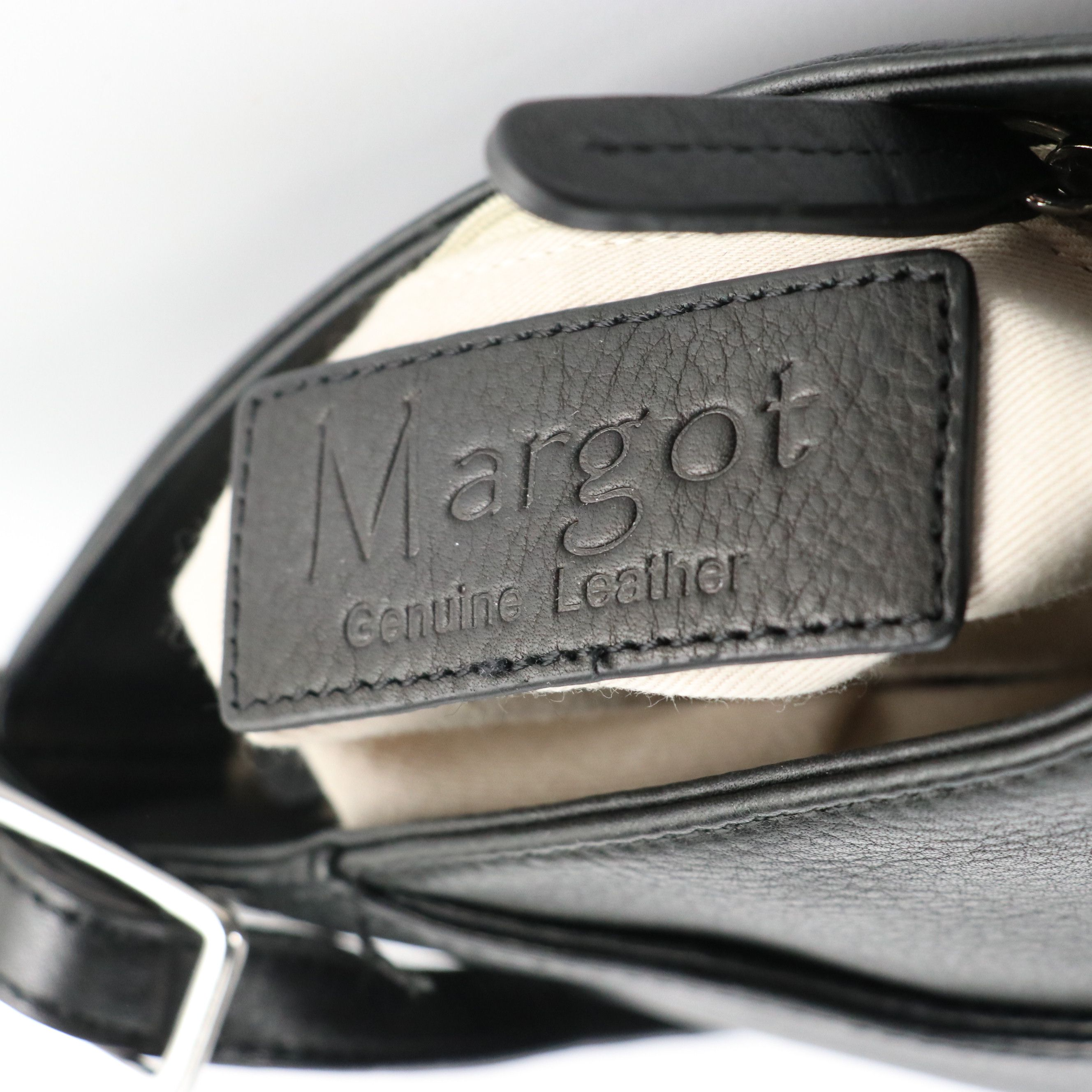 Dooney & Bourke B&W Canvas Hobo Bag and Margot Black Leather Crossbody Bag