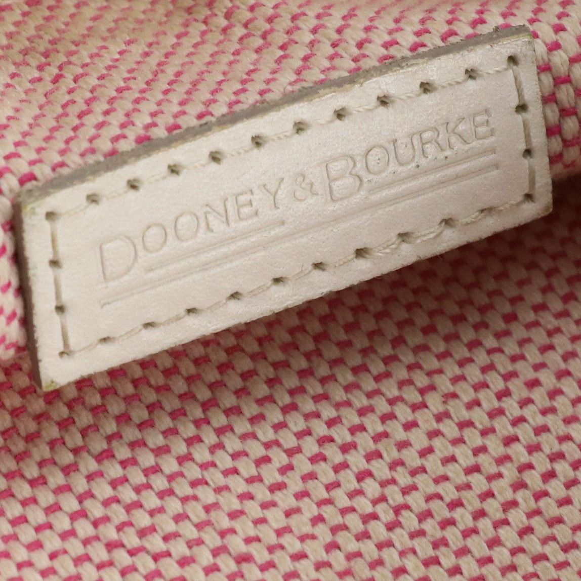 Dooney & Bourke B&W Canvas Hobo Bag and Margot Black Leather Crossbody Bag