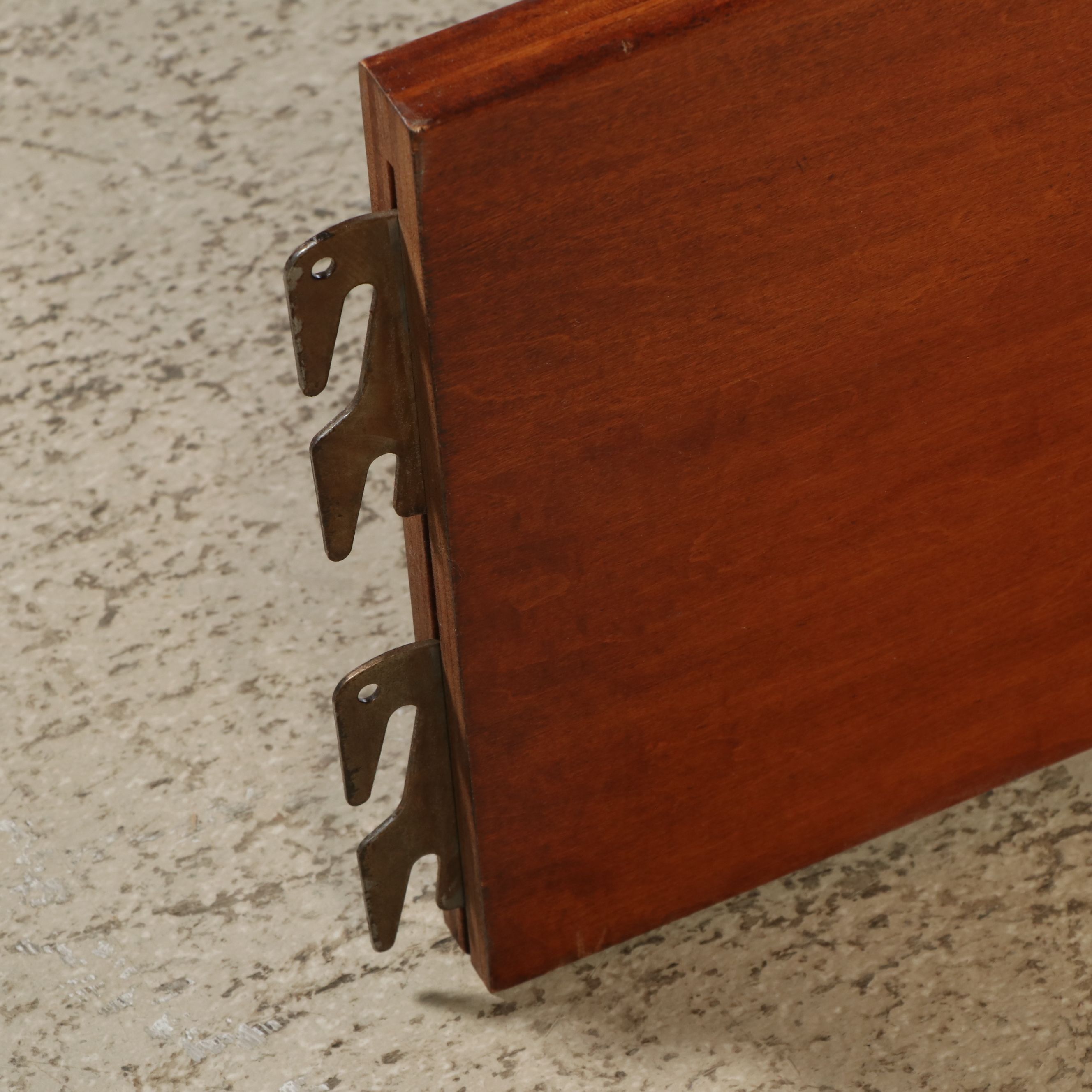 Lexington Modern Victorian Style Wood and Metal Bed Frame