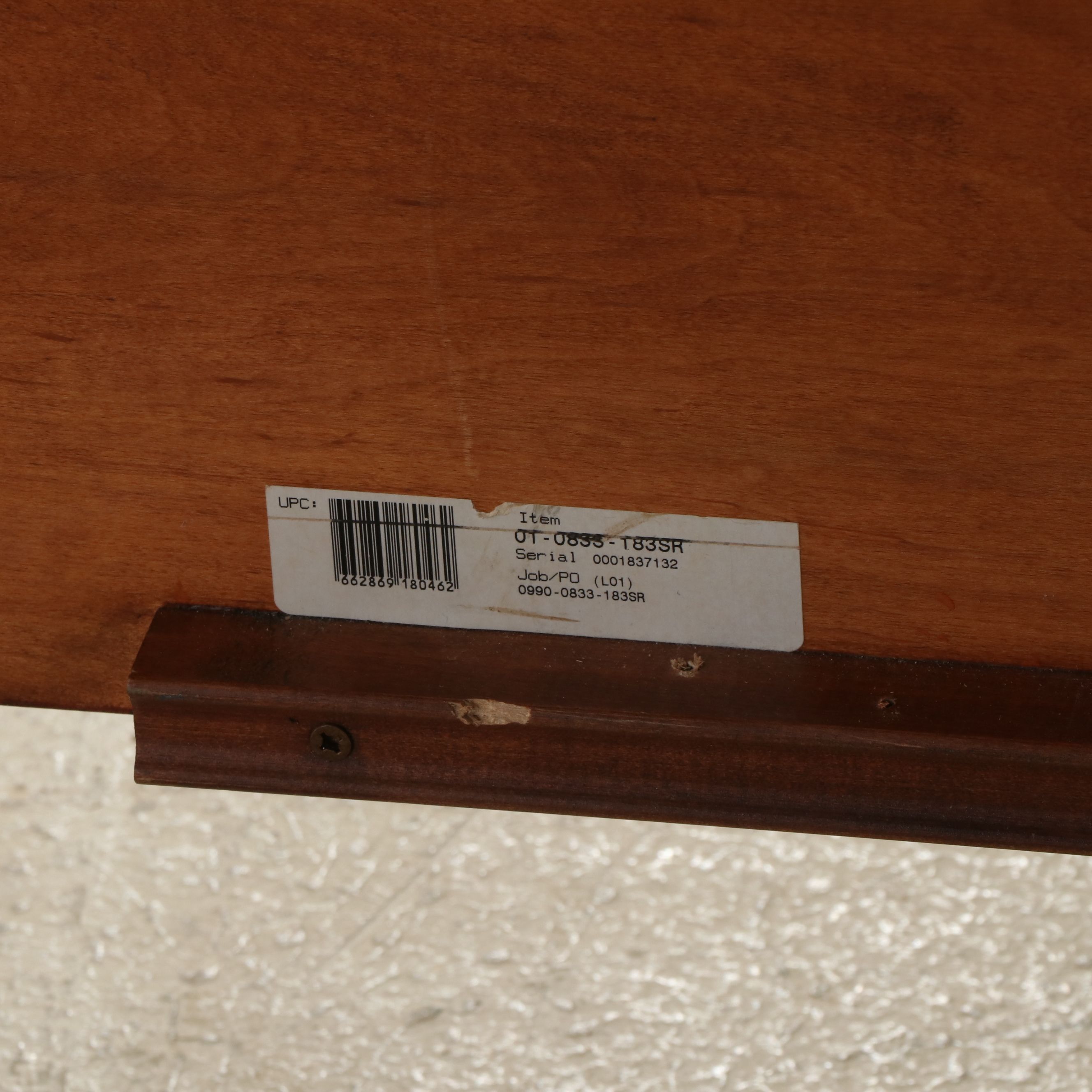 Lexington Modern Victorian Style Wood and Metal Bed Frame