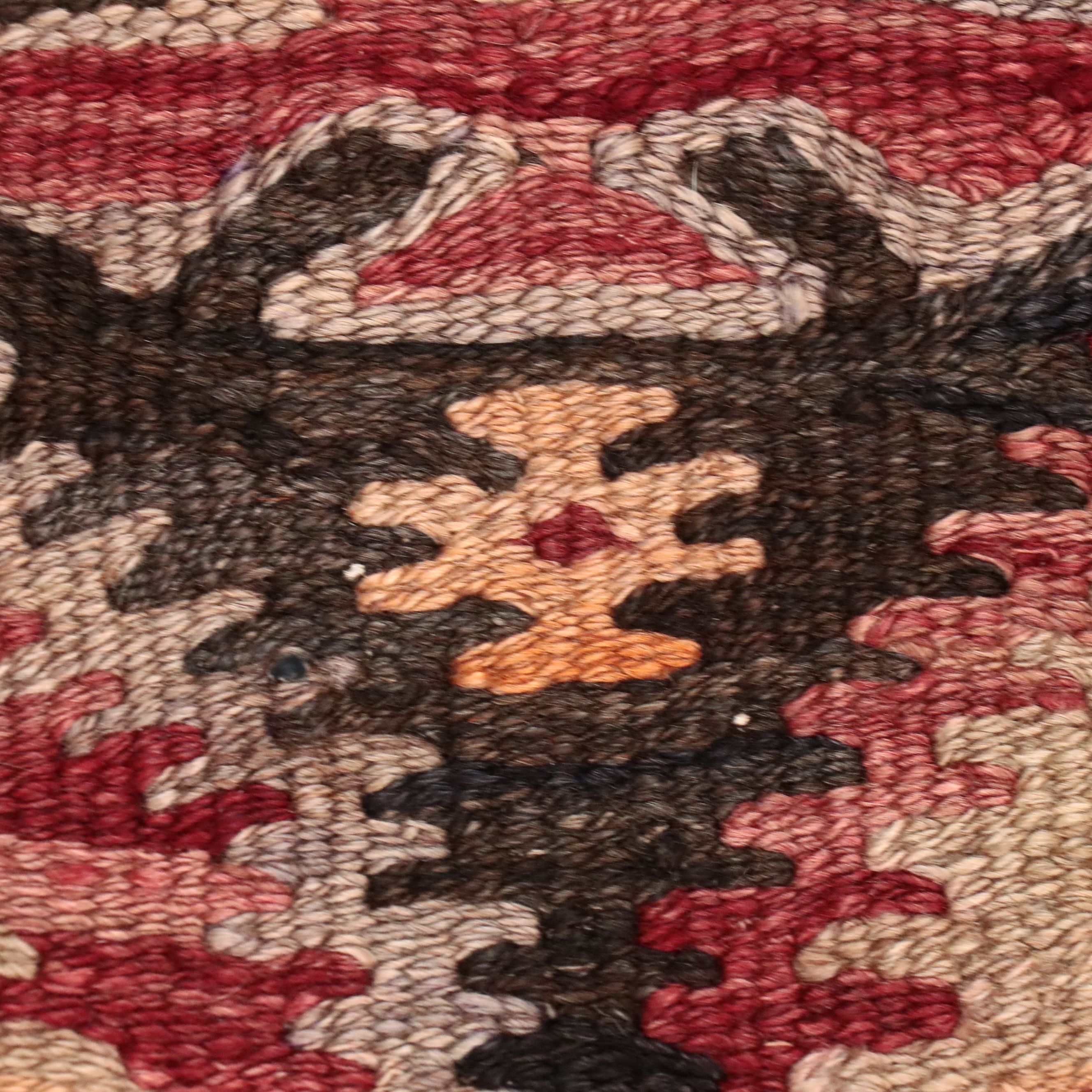 5'2 x 11'6 Handwoven Turkish Kilim Long Rug