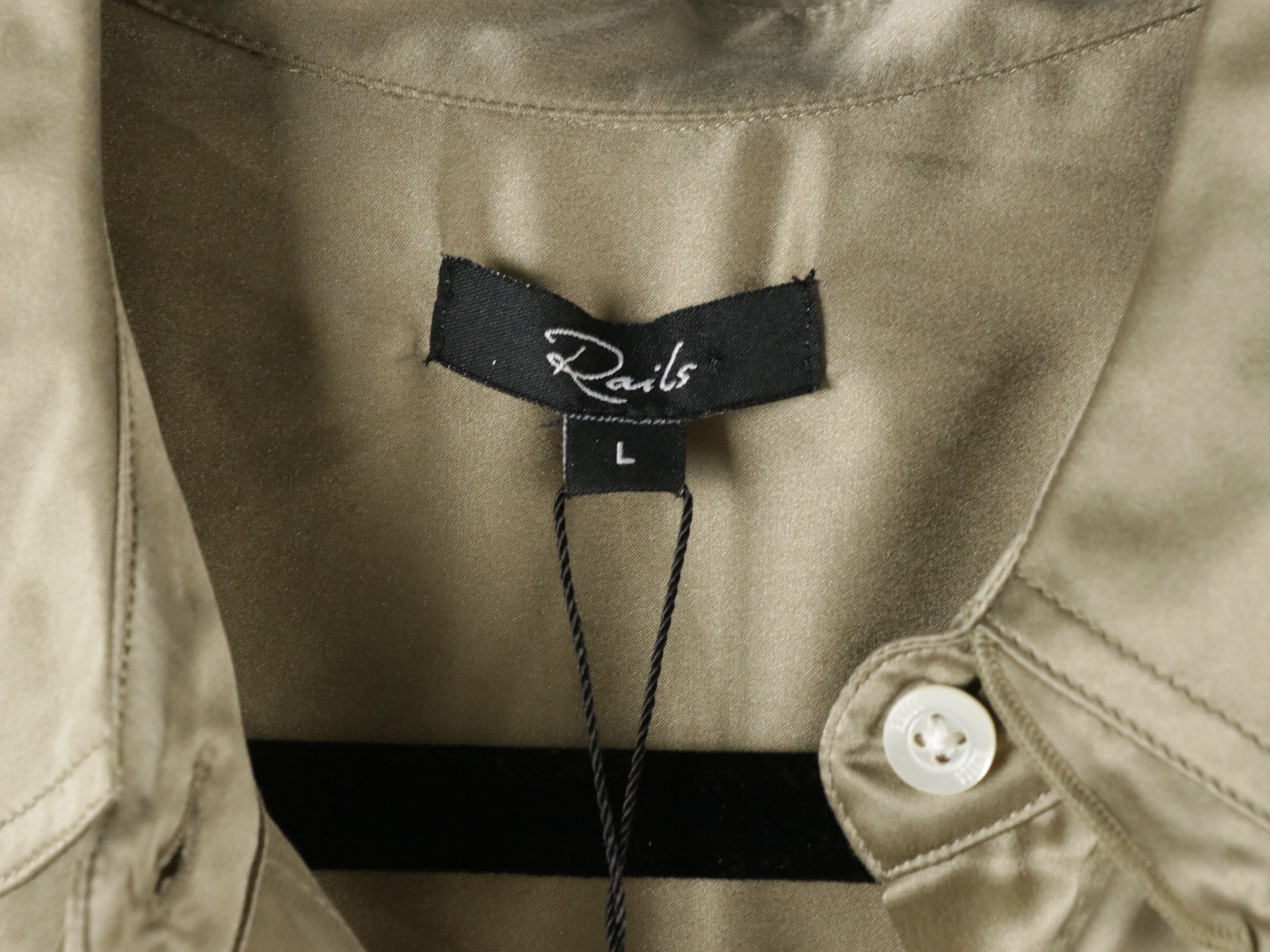 Frame and Rails Neutral Silk Blouses, Design Today's Vintage Printed Jacket