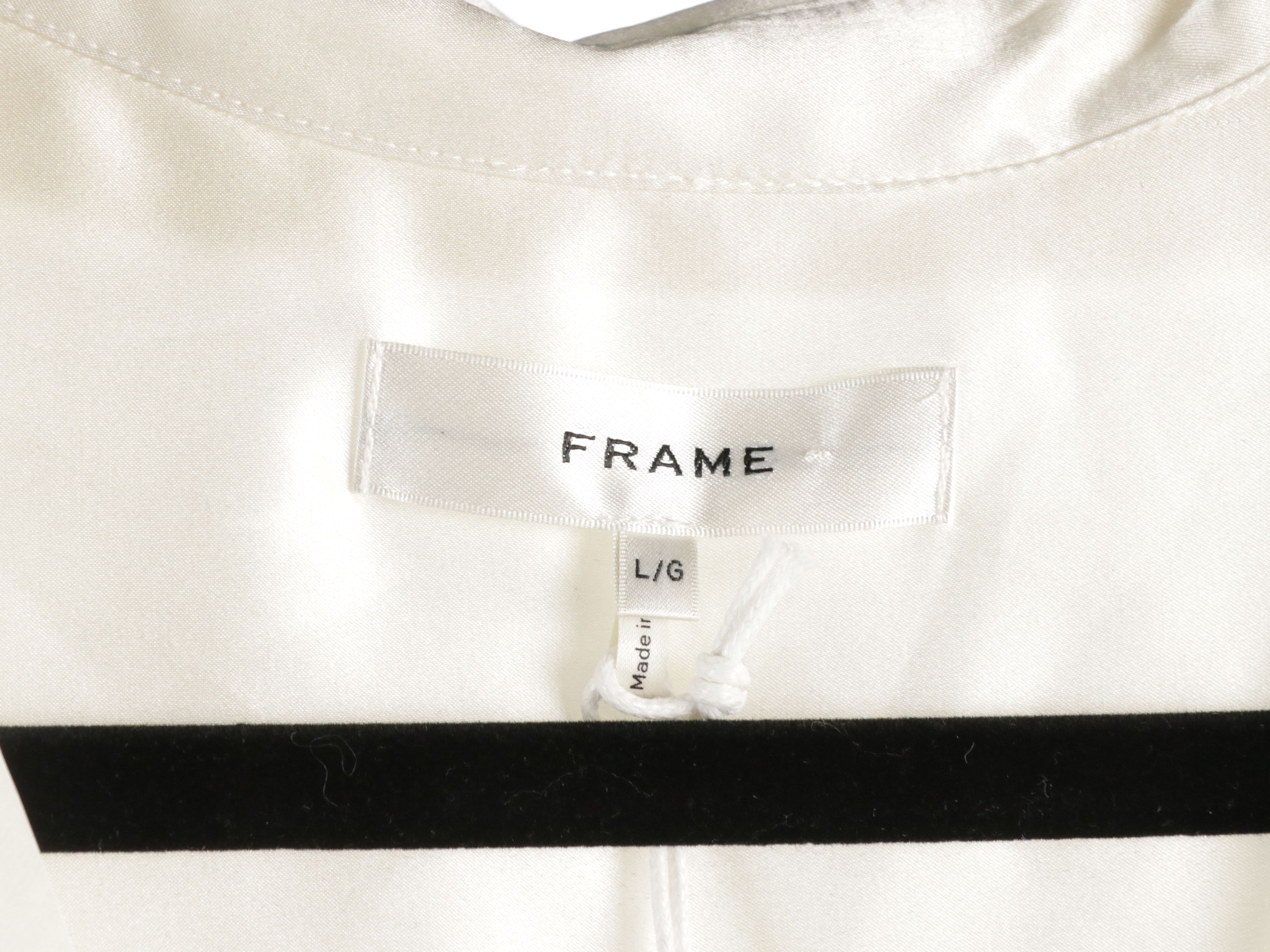 Frame and Rails Neutral Silk Blouses, Design Today's Vintage Printed Jacket