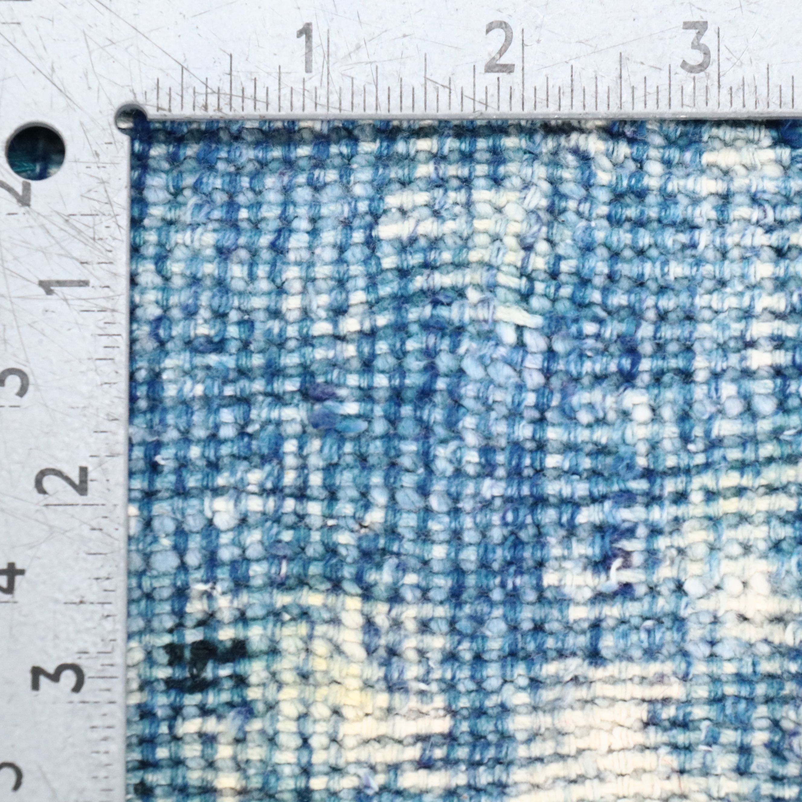 2'11 x 4'4 Handmade Turkish Overdyed Patchwork Accent Rug