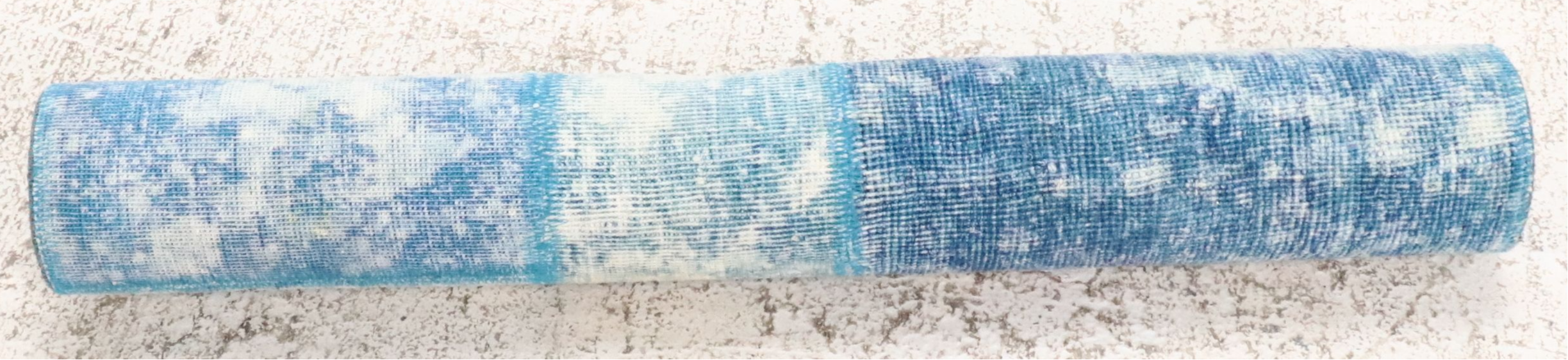 2'11 x 4'4 Handmade Turkish Overdyed Patchwork Accent Rug