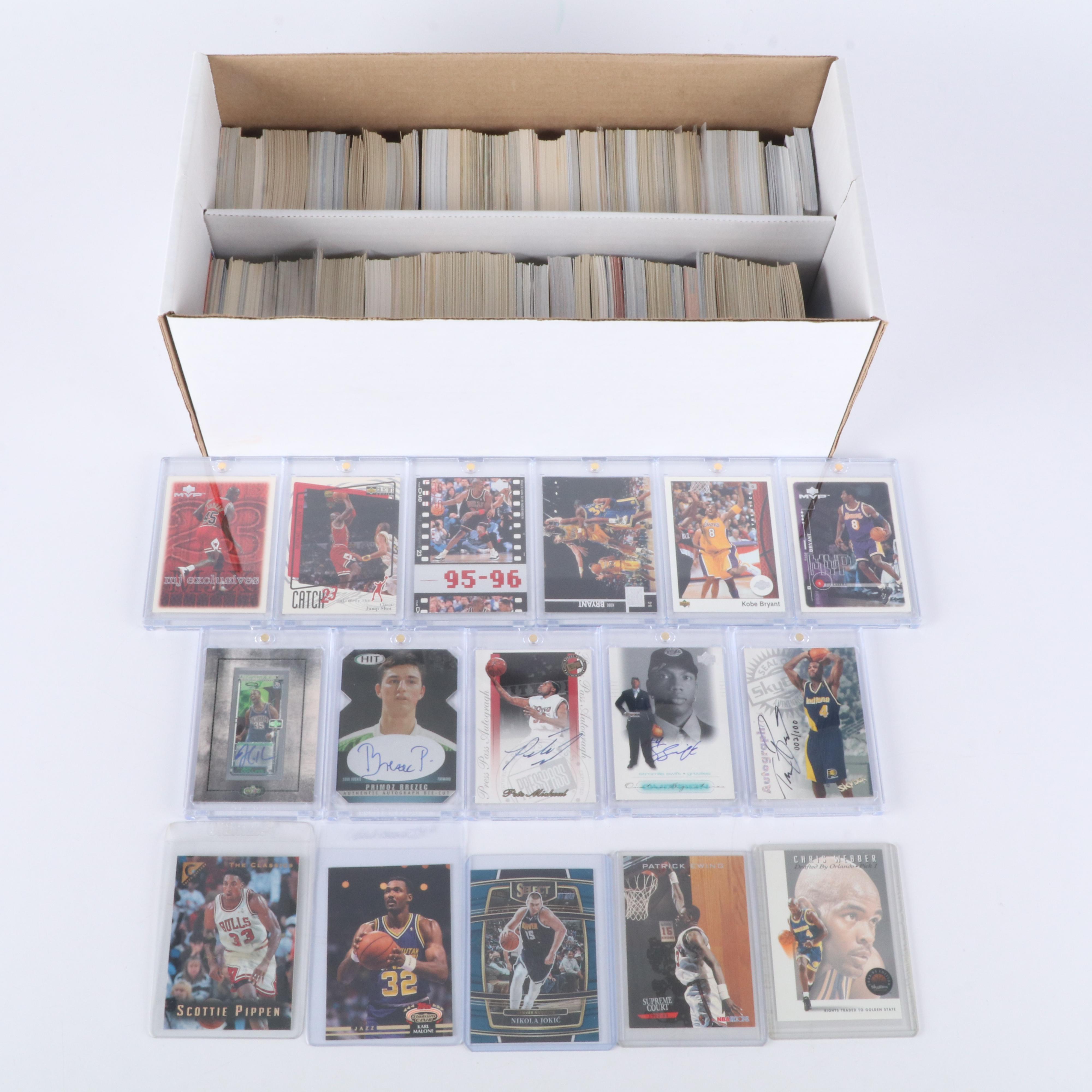 1,000+ Basketball Cards Featuring Kobe Bryant, Michael Jordan, and More